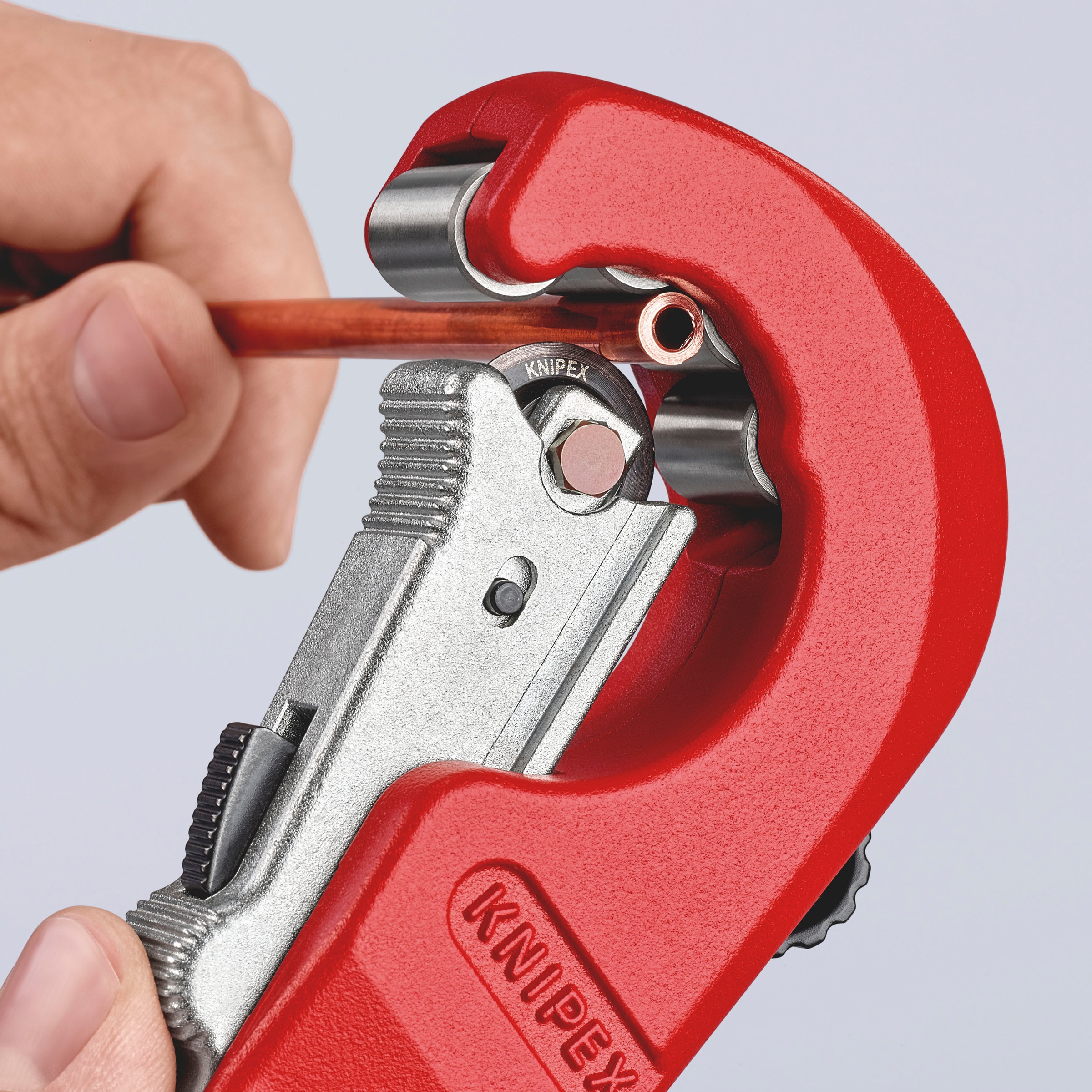 Knipex Rohrschneider »90 31 02 BK TubiX® (SB-Karte/Blister)«, 180 mm