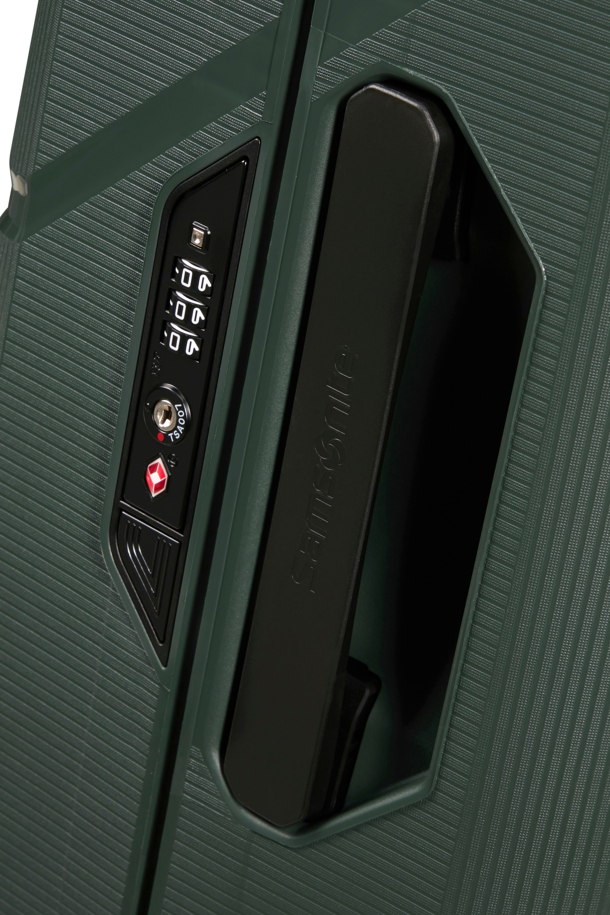 Samsonite Hartschalen-Trolley »MAGNUM ECO, verschiedene Größen und Farben«, 4 Rollen, Reisekoffer Trolley Aufgabegepäck TSA-Zahlenschloss Made in Europe
