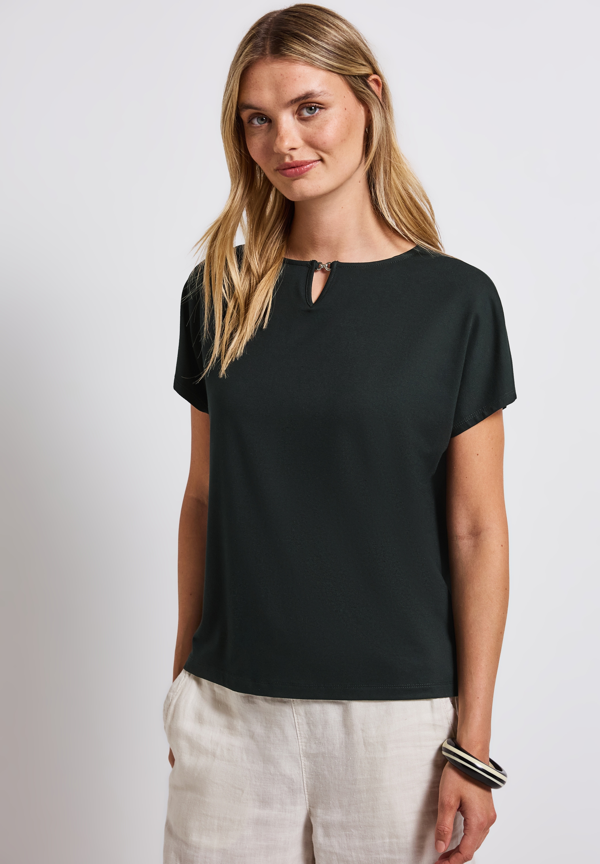 STREET ONE T-Shirt, aus softer Viskose günstig online kaufen