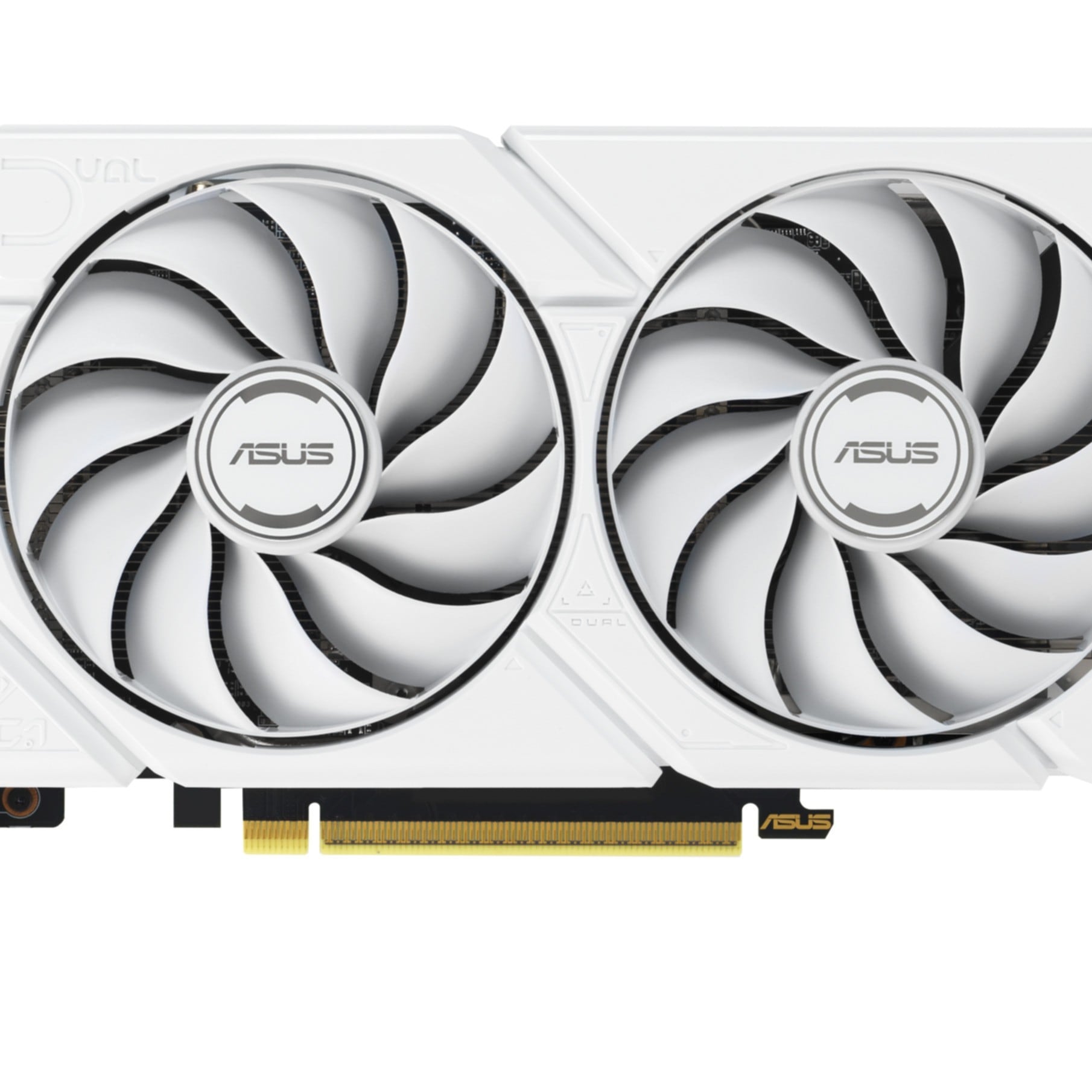 ASUS Grafikkarte "DUAL-RX9060XT-16G-WHITE", weiß (ohne farbbezeichnung), Grafikkarten - Einheitsgröße