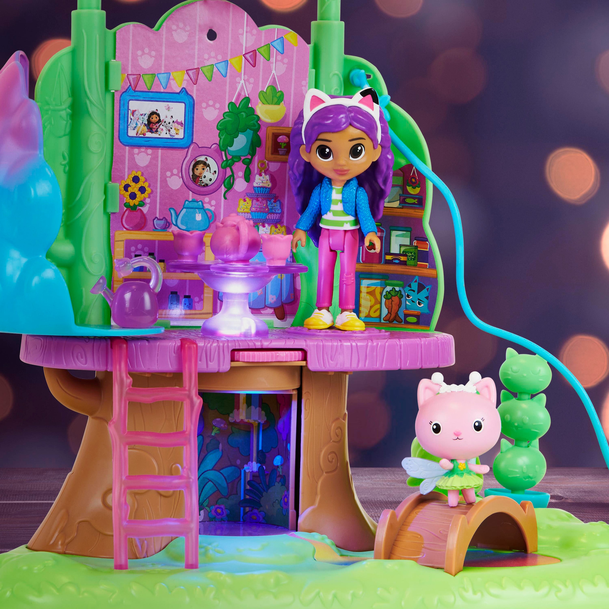 Spin Master Spielwelt »Gabby's Dollhouse – Kitty Fairy's Garten Spielset«