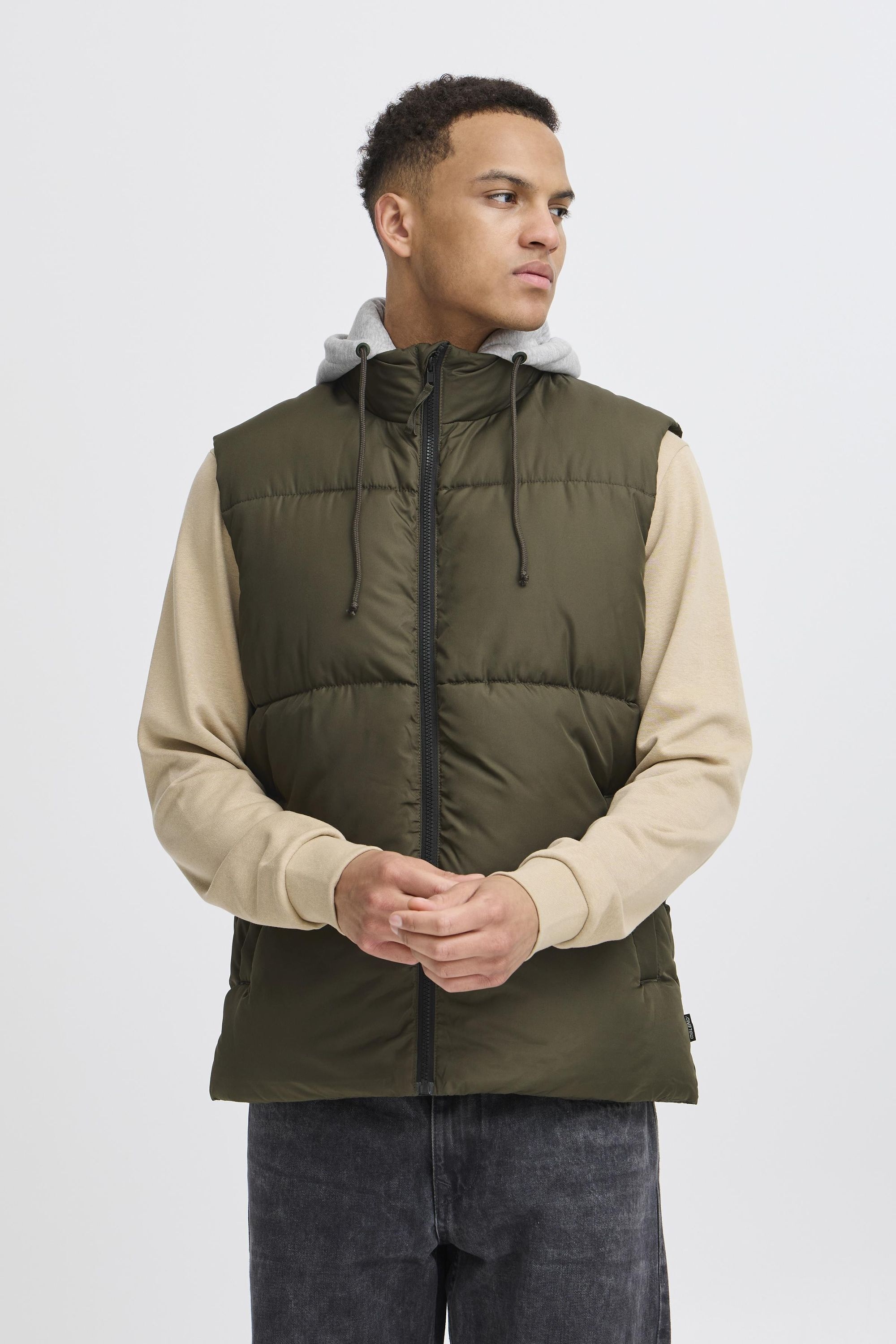 Blend Steppweste "BHELWIN", Stilvolle Basic Steppweste mit Taschen günstig online kaufen