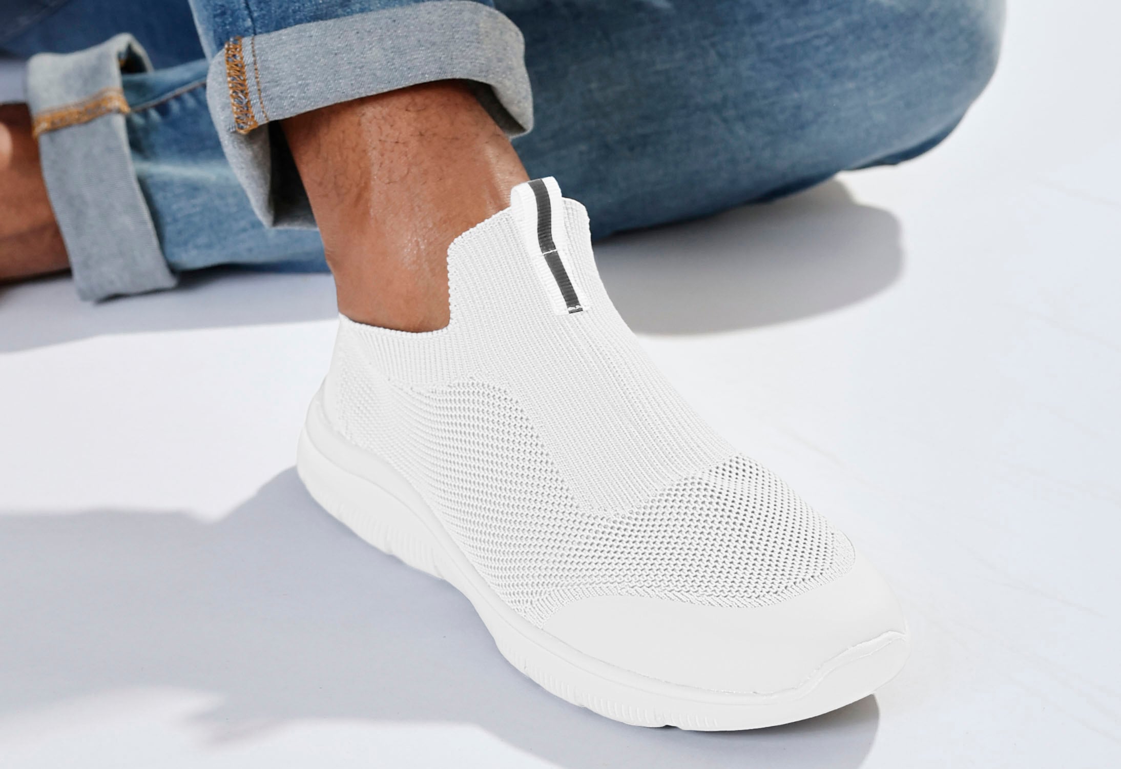 John Devin Slip-On Sneaker, Slipper, Freizeitschuh, Sneaker mit ultraleichter Sohle Unisex VEGAN