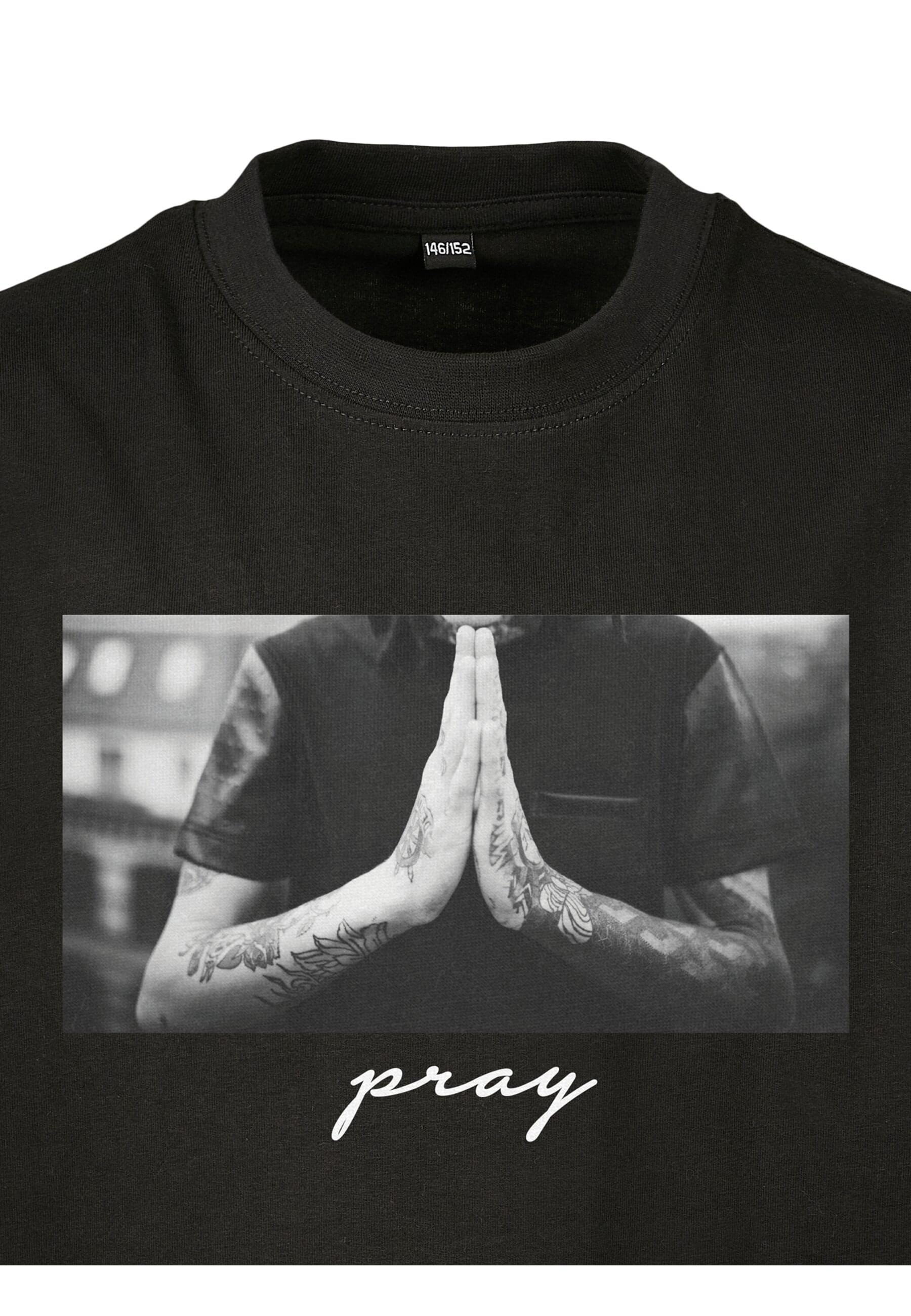 MisterTee Kurzarmshirt »MisterTee Herren Kids Pray Tee«, (1 tlg.)