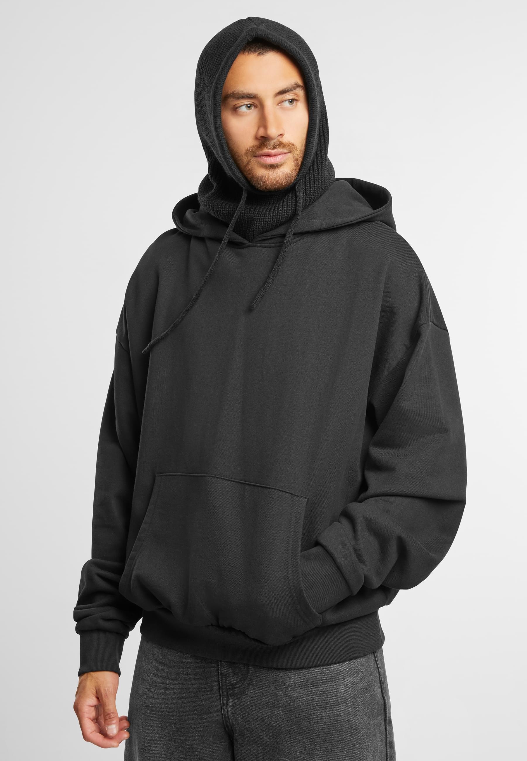 URBAN CLASSICS Beanie »Urban Classics Unisex Heavy Knit Balaclava«, (1 St.)