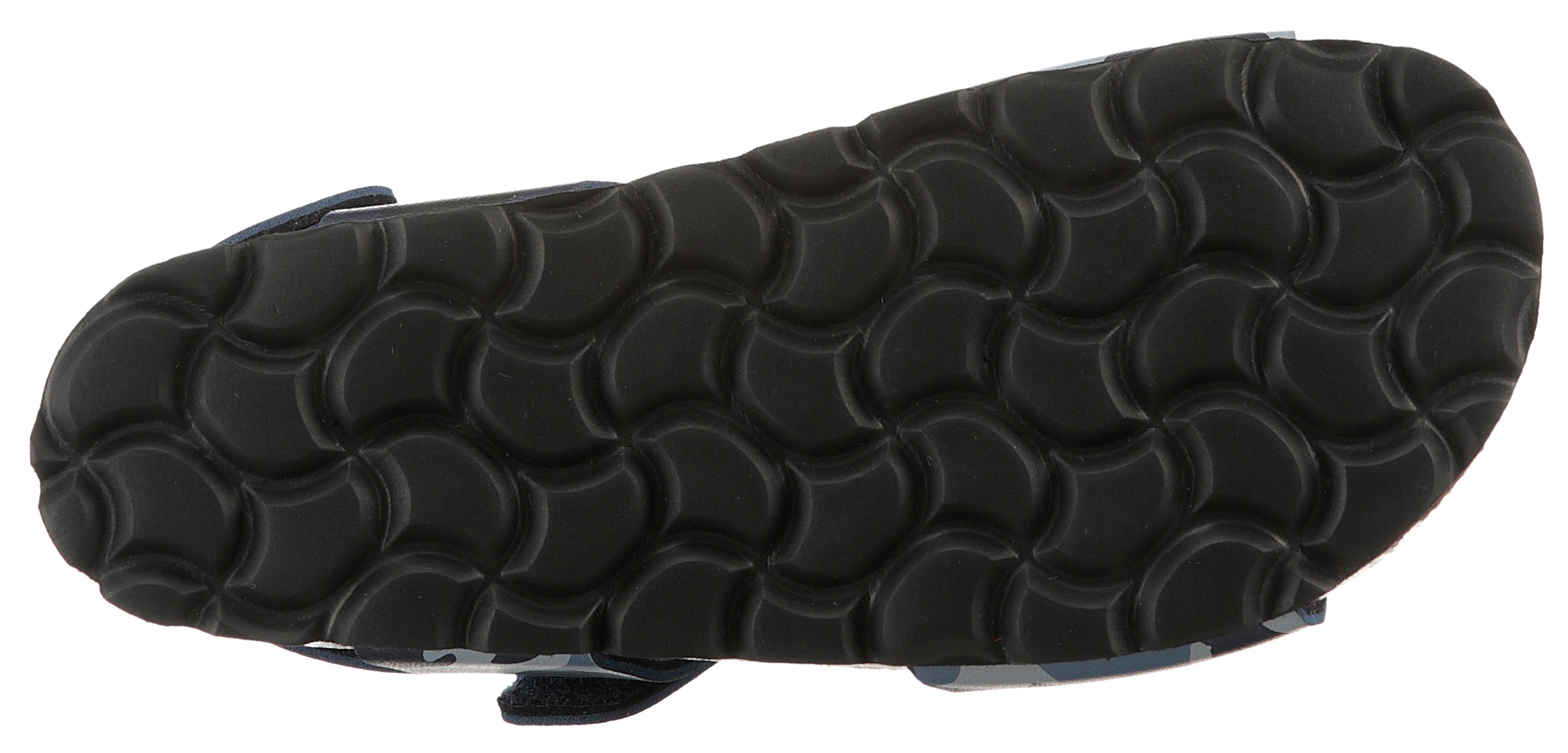 KIDSWORLD Riemchensandale, Sommerschuh, Strandschuh, Urlaubschuh mit Camouflage-Muster