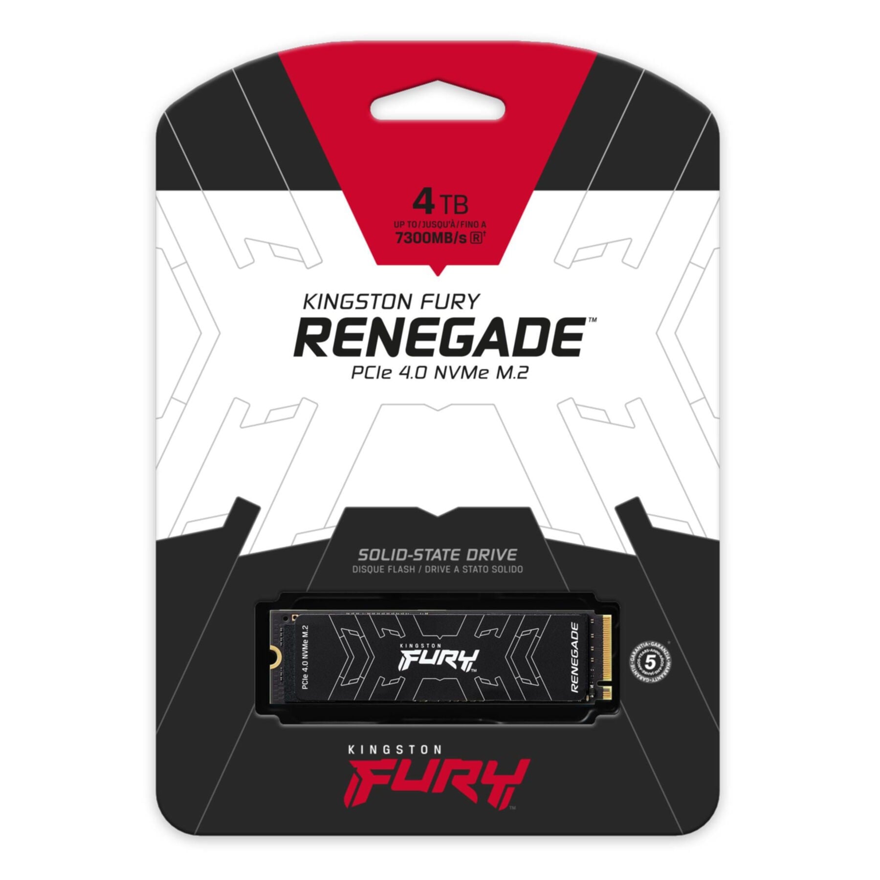 Kingston interne SSD »4000G FURY RENEGADE M.2 2280 NVMe SSD«