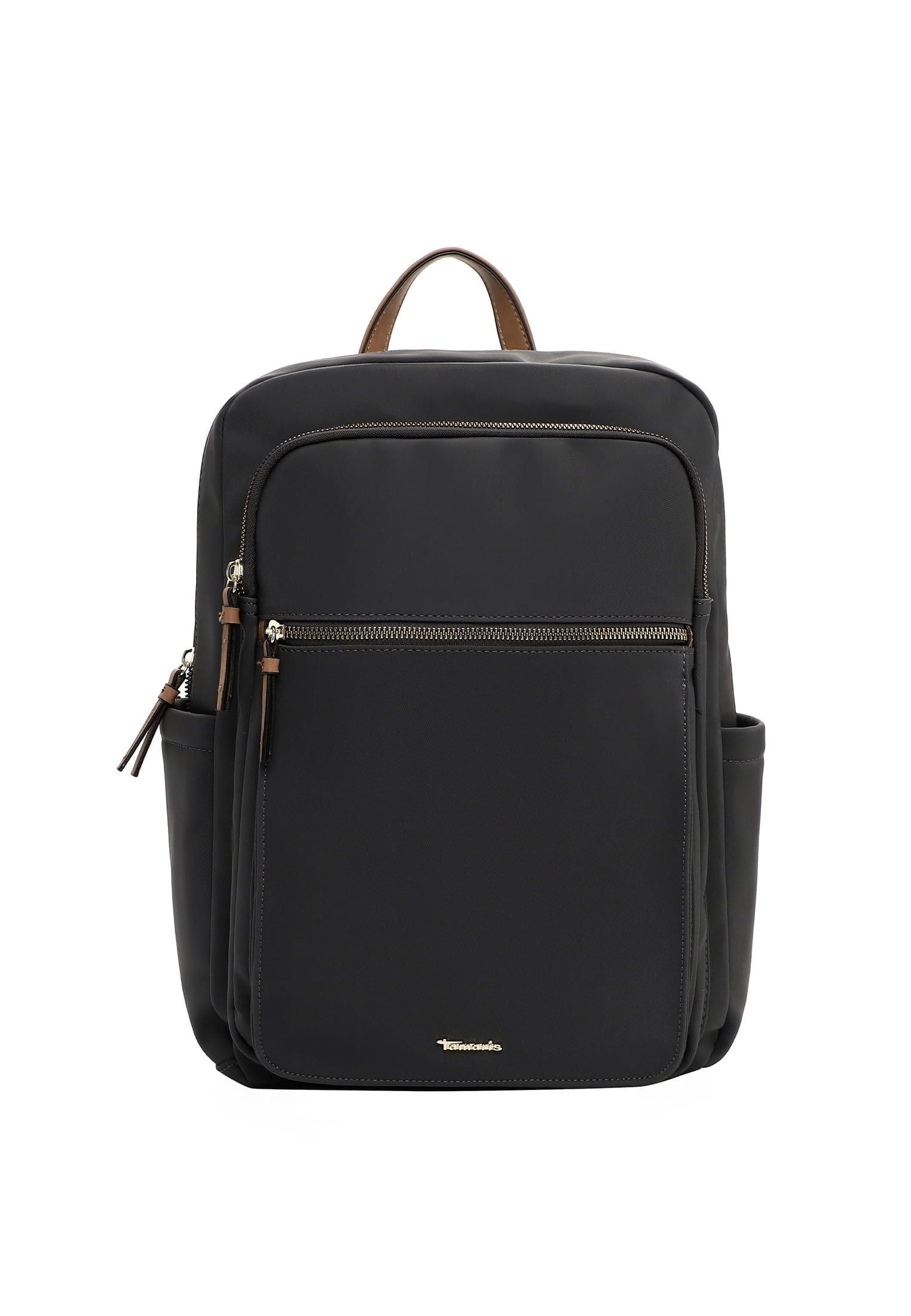 TAMARIS Rucksack "Rucksack TAS Gertraud", grau, Obermaterial: 60% Polyurethan PU. 40% Polyester PES., Rucksäcke