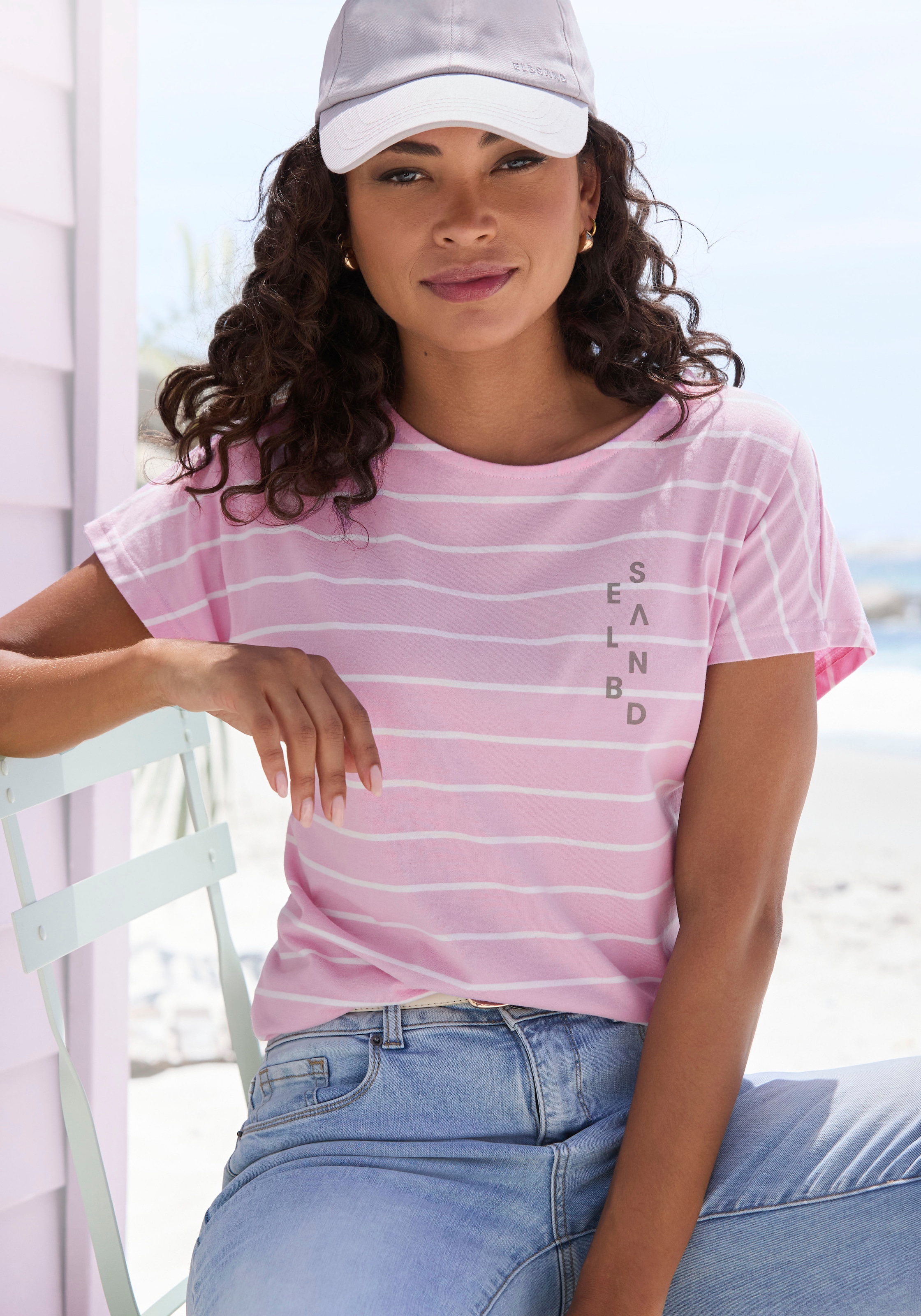 Elbsand Kurzarmshirt "Selma"