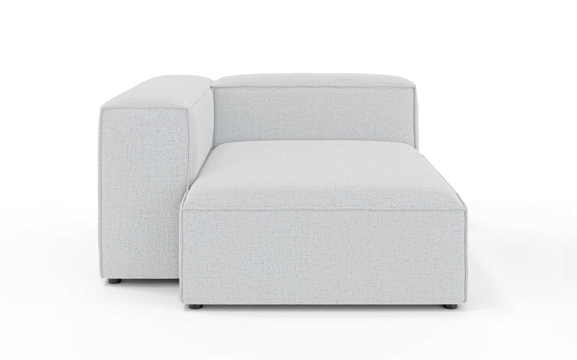 INOSIGN Ottomane »XL HAILY links/rechts bestellbar, extra tief, Maße B/T/H: 130/160/72cm«, als Modul oder separat verwendbar, für individuelle Zusammenstellung