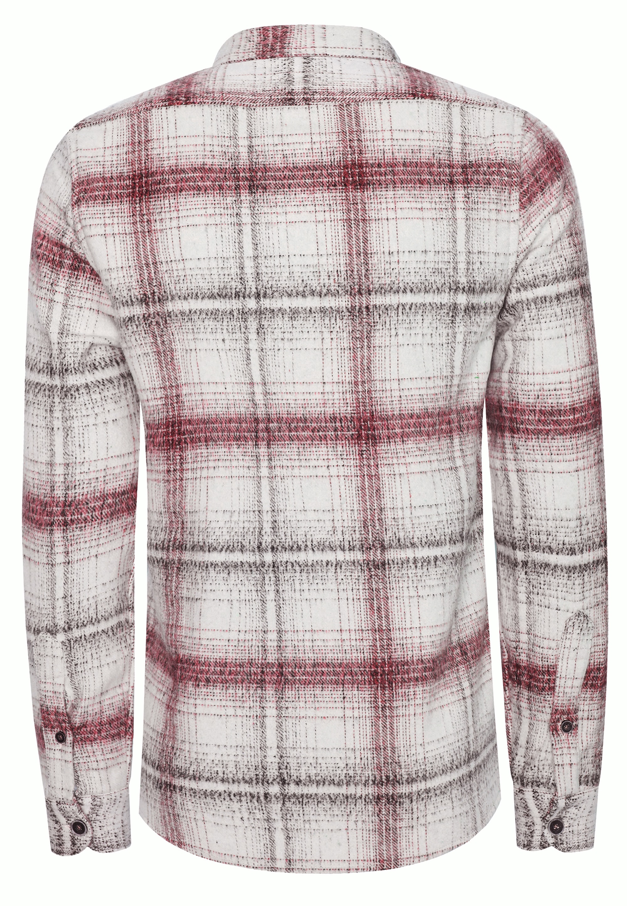 Rusty Neal Langarmhemd im trendigen Holzfäller-Look