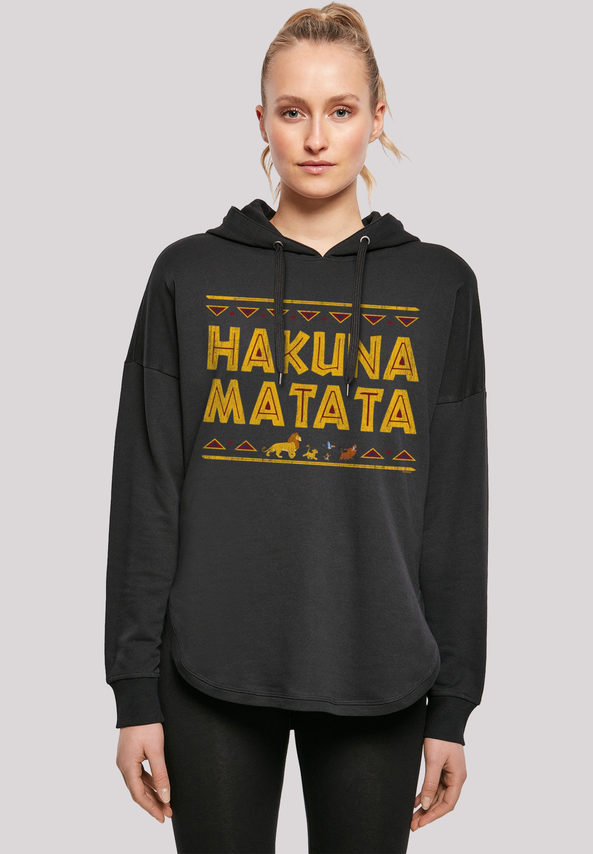 F4NT4STIC Kapuzenpullover "The König der Löwen Hakuna Matata", Print günstig online kaufen