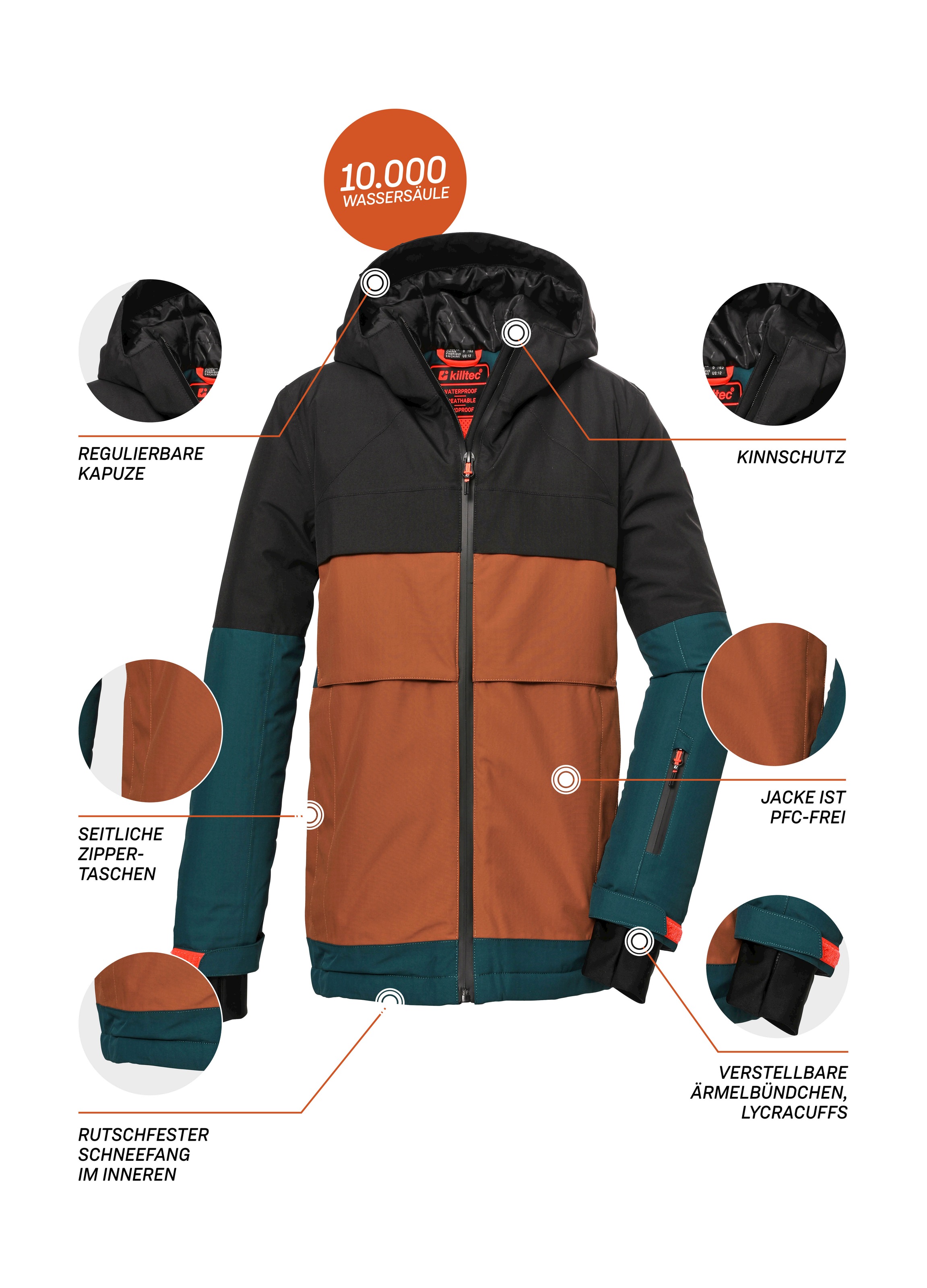 Killtec Skijacke »KSW 126 BYS SKI JCKT«