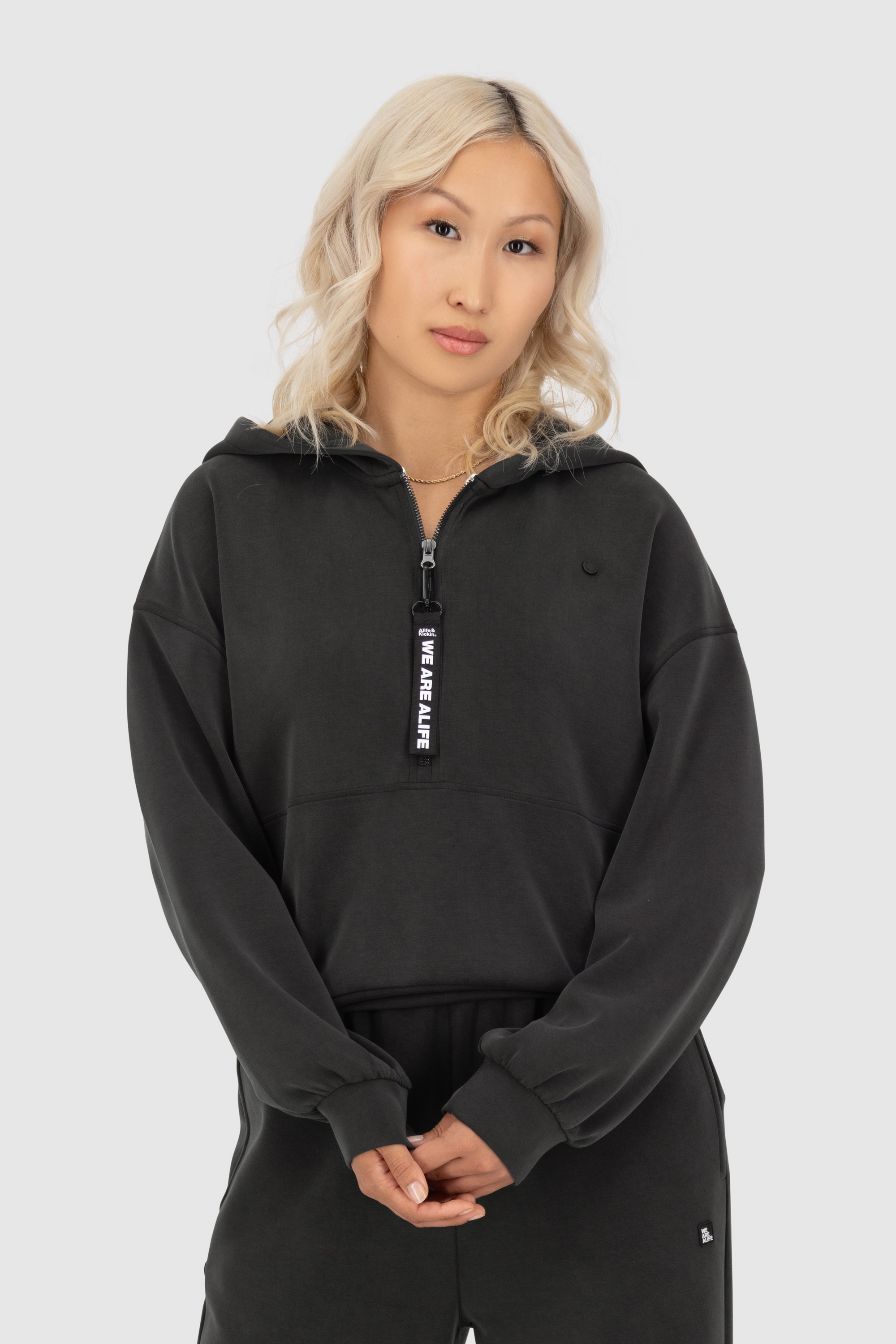 Alife & Kickin Kapuzensweatshirt »Damen FlaviaAK N«, Supersofter Hoodie Kapuzenpullover, Pullover mit Kapuze