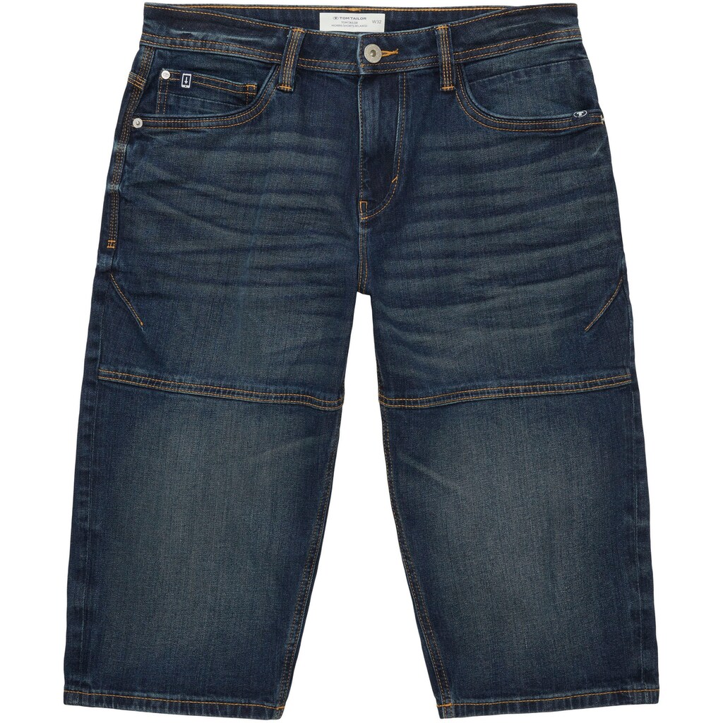 TOM TAILOR Jeansbermudas »Morris Overknee«