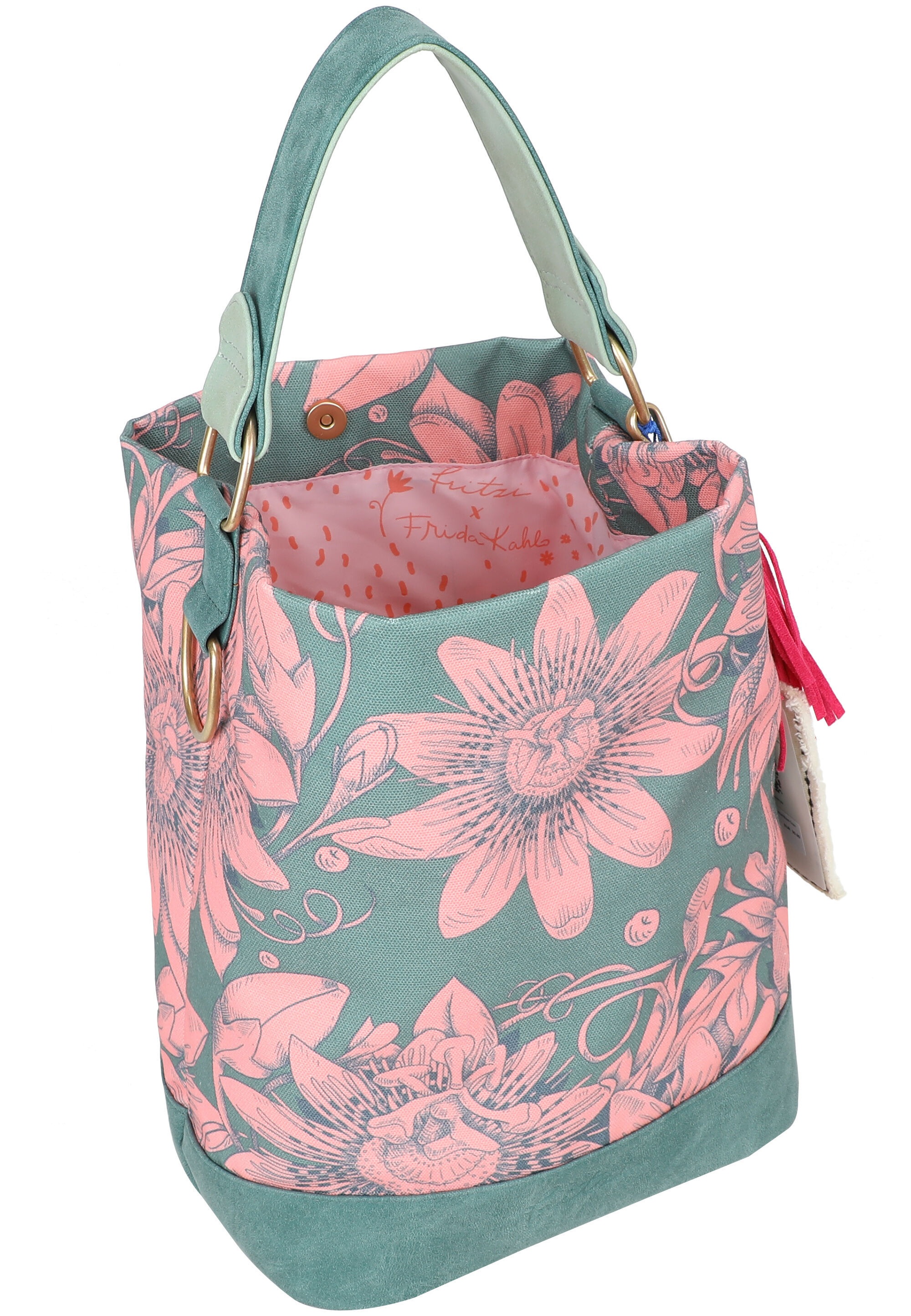 Fritzi aus Preußen Umhängetasche »Fritzi x Frida Kahlo« mit Blumenprint