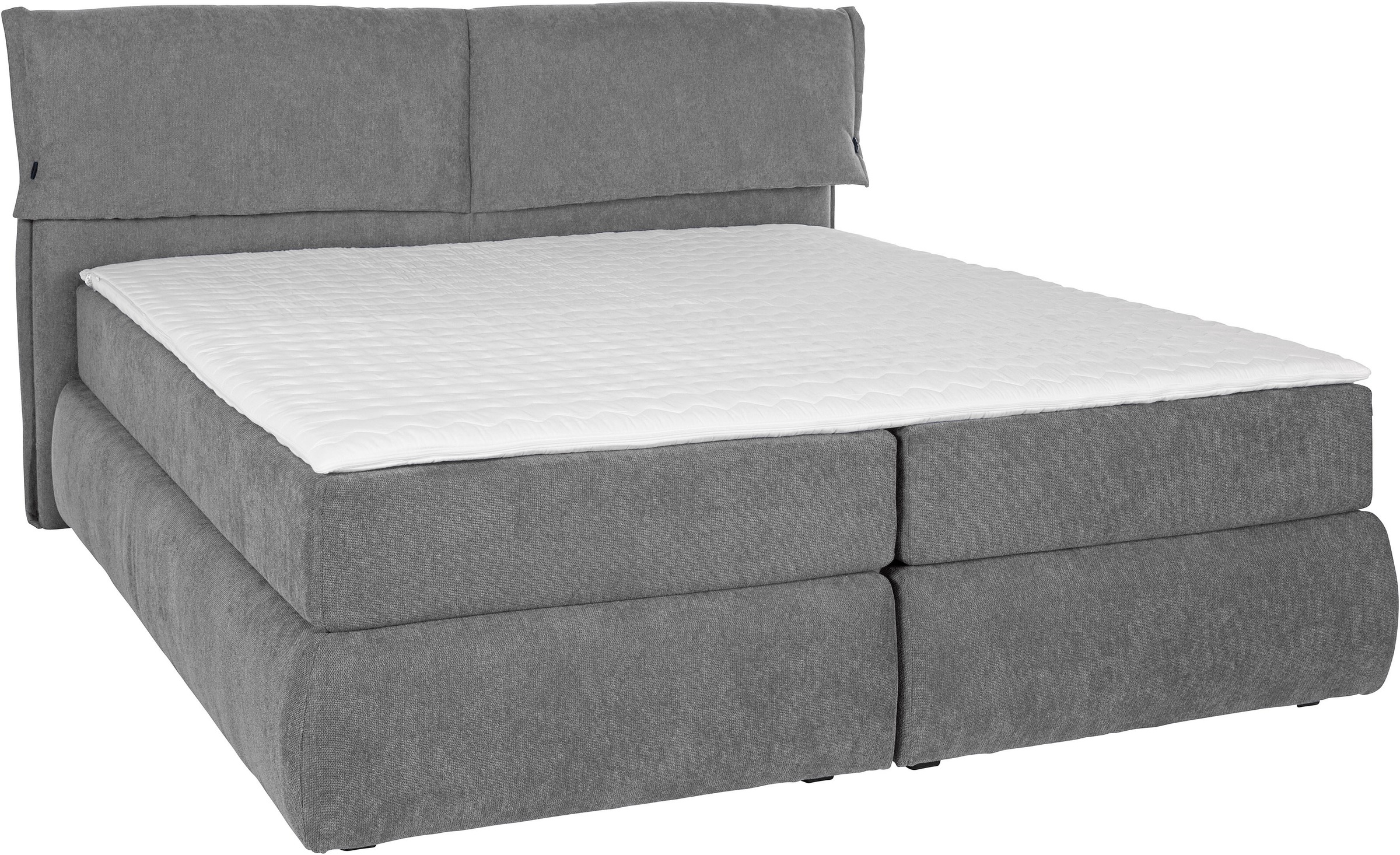 andas Boxspringbett »Jenson«, in 4 Farben, 4 Breiten, 3 Matratzenarten in 2 Härtegraden, Topper