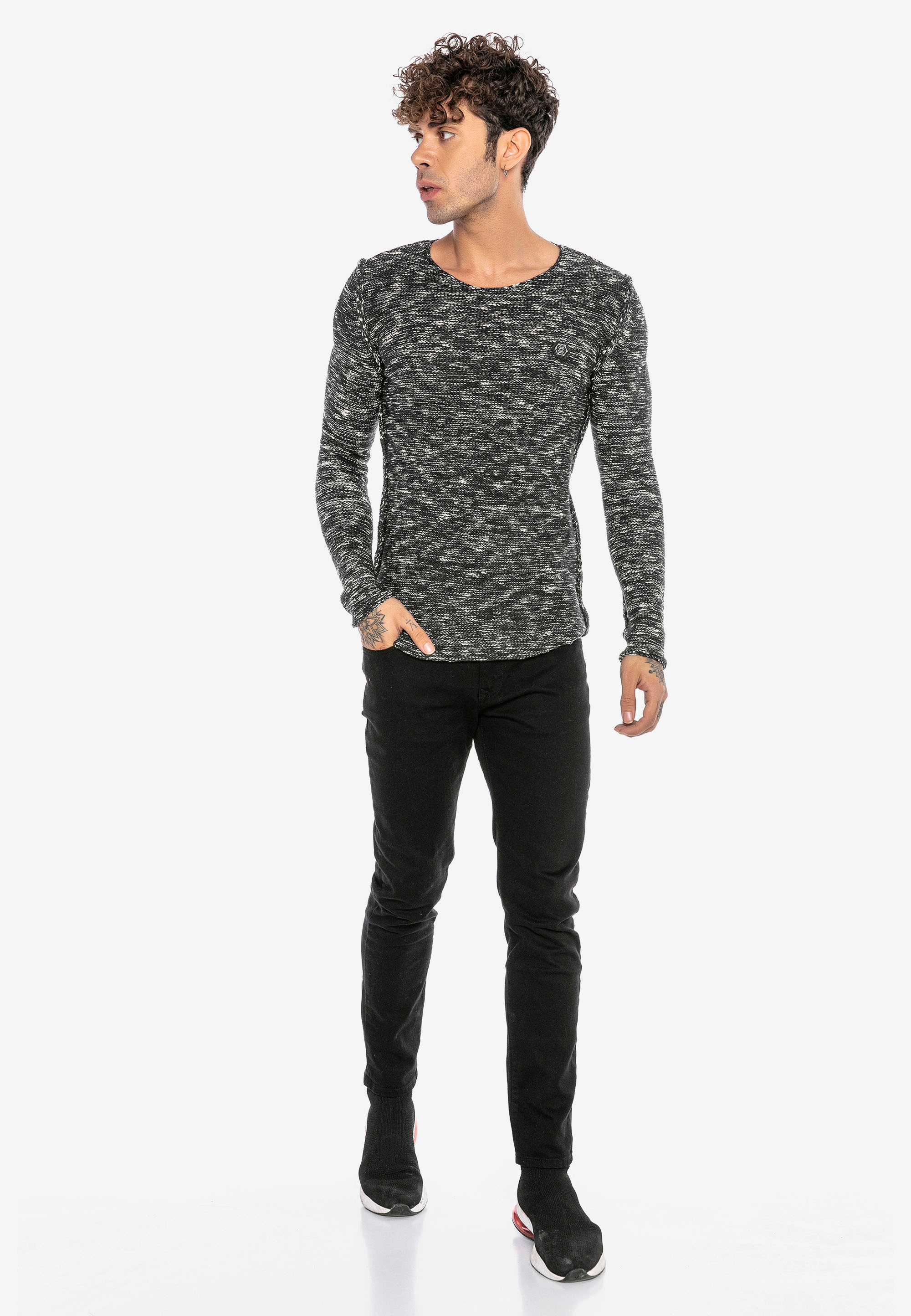 RedBridge Strickpullover »Lakewood«, im Holzfäller-Look