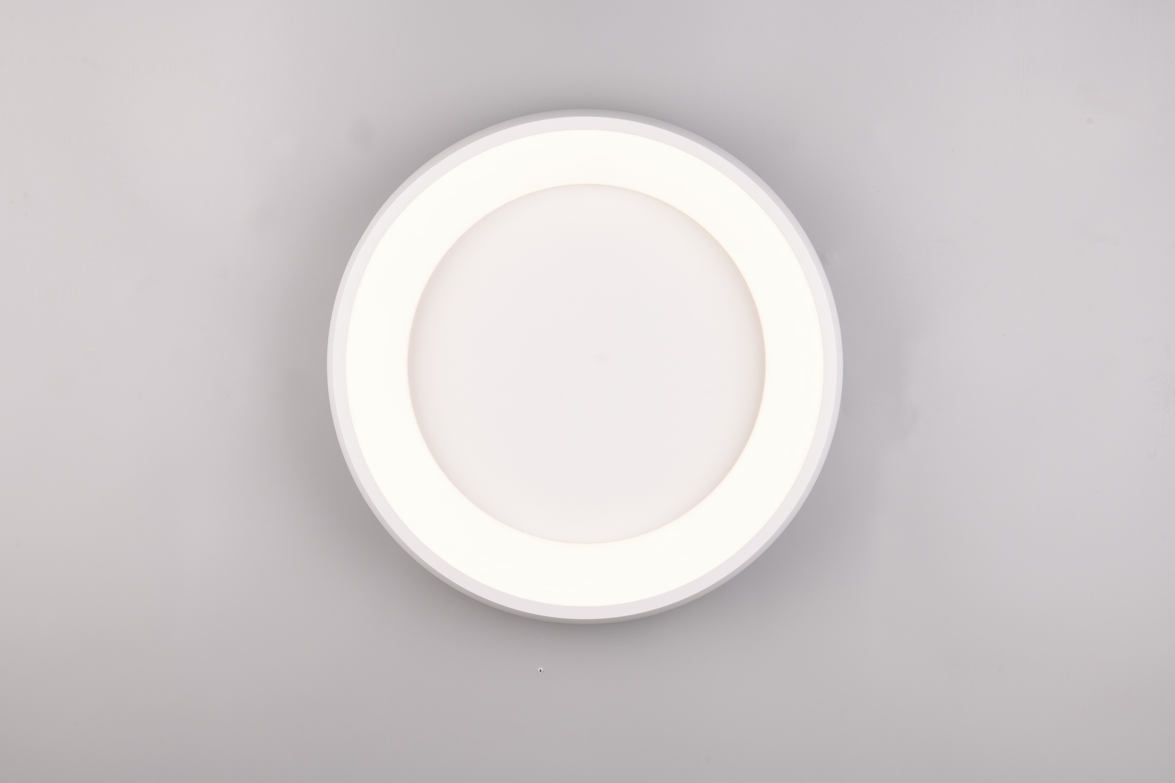 TRIO Leuchten LED Deckenleuchte »CARDONA, runde LED Deckenlampe Büro, Ø 46cm, 3300 Lumen 29W, dimmbar«, 1 flammig, Leuchtmittel LED-Board | LED fest integriert, CCT - Lichtfarbe einstellbar 2300/3000/4000K, auch Wandmontage möglich