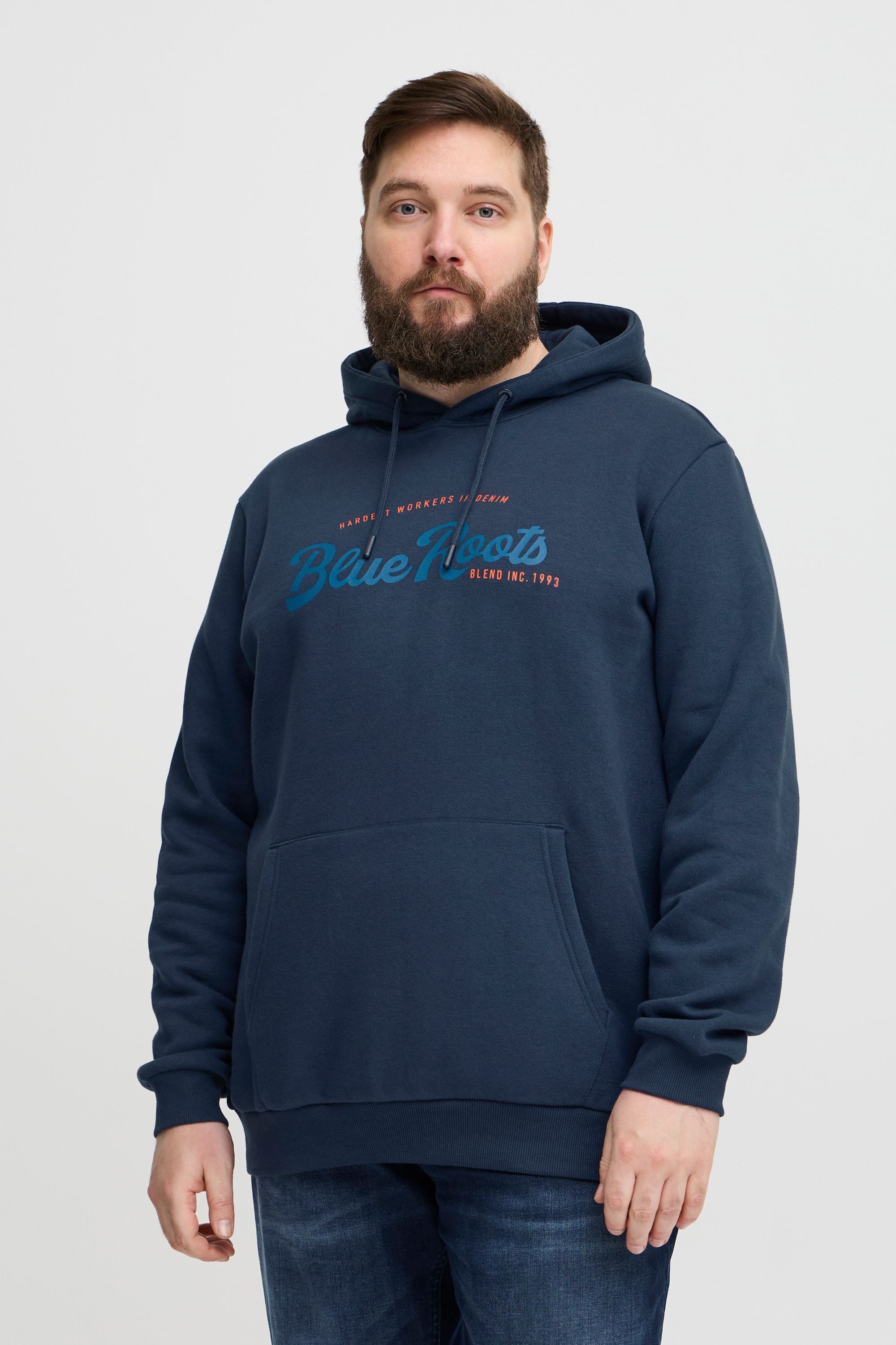 Blend Troyer "BHBSweatshirt", Gemütliche Sweatjacke mit Kapuze günstig online kaufen