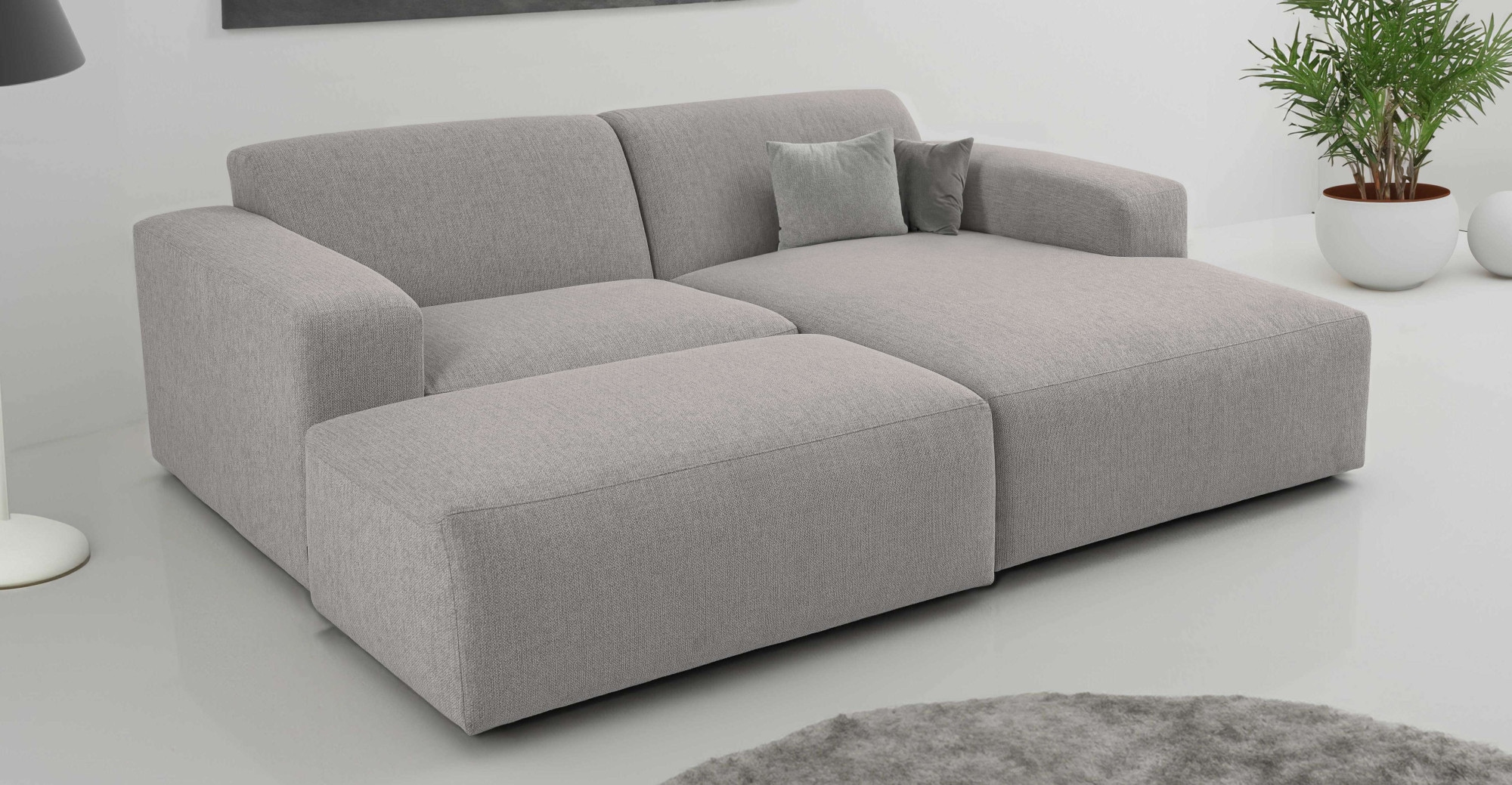 INOSIGN Ecksofa "Koa,228cm, L-Form, Modulsofa, Webstoff, Cord", Designsofa, günstig online kaufen