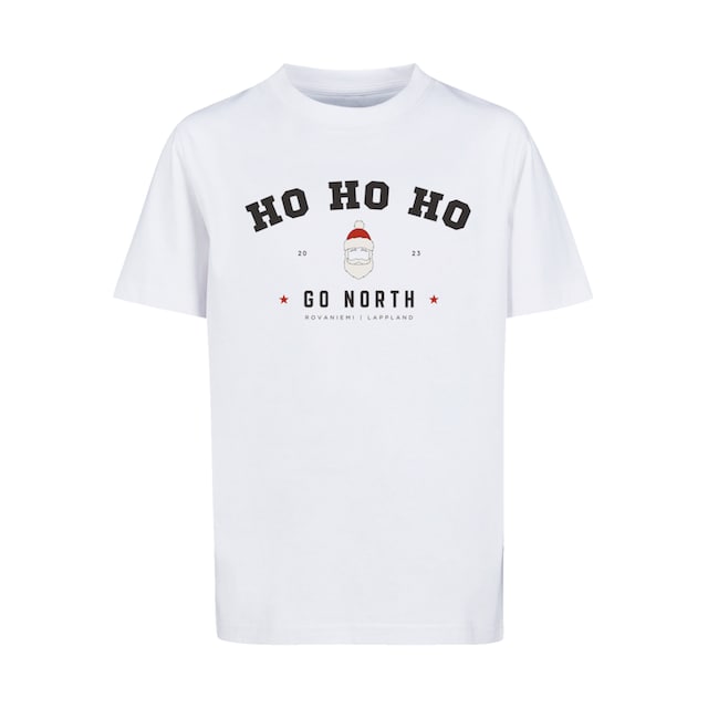 F4NT4STIC T-Shirt »Ho Ho Ho Santa Claus Weihnachten«, Weihnachten, Geschenk,  Logo bestellen | BAUR