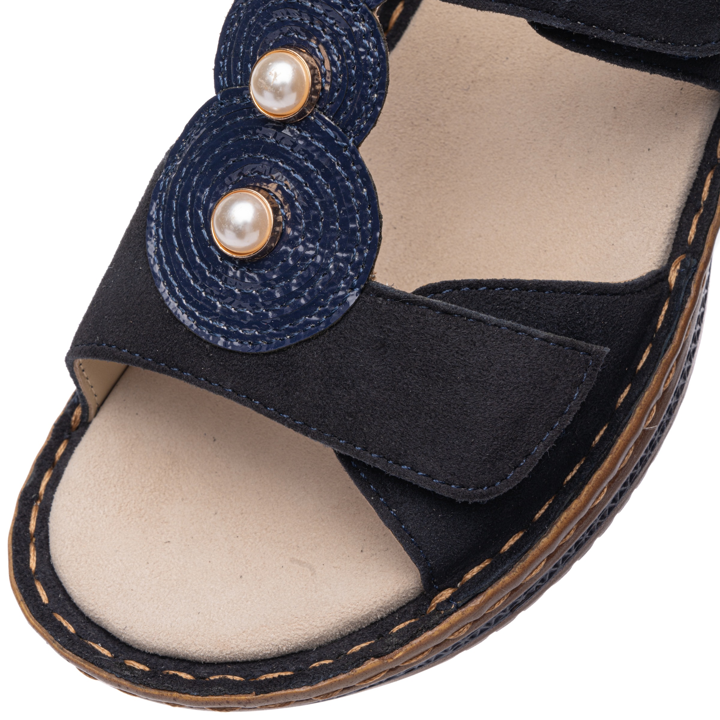 Thumbnail - Ara Riemchensandale "HAWAII" Keilabsatz, Sommerschuh, Bequemschuh in Weite G (= weit)