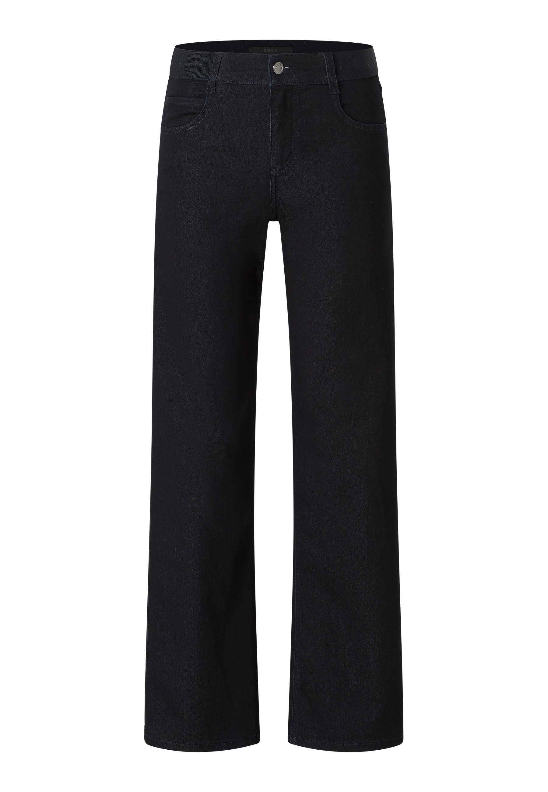 ANGELS 5-Pocket-Jeans »LIZ SPORTY« weite Passform, mit 1-Knopf-Form, mit Metallreißverschluss