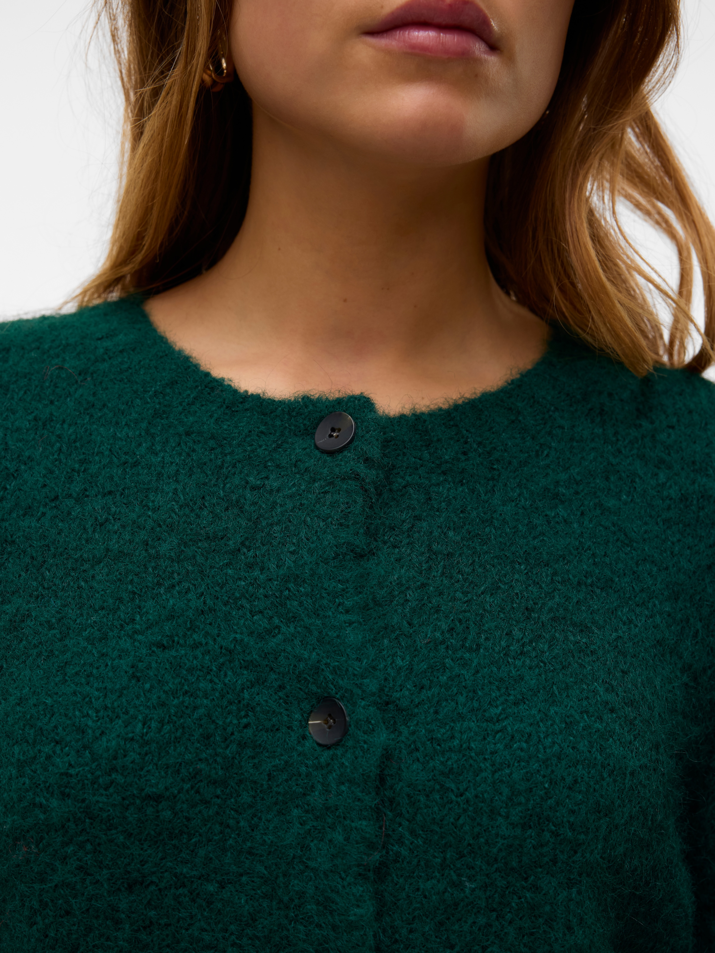 Vero Moda Strickjacke »VMNOVAH LS O-NECK BUTTON CARDI GA NOOS«