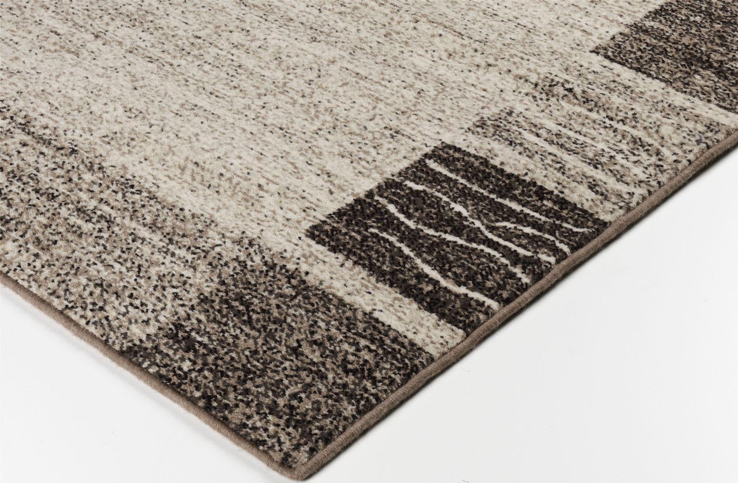 OCI DIE TEPPICHMARKE Wollteppich "Natura Border" rechteckig 9 mm Höhe reine günstig online kaufen
