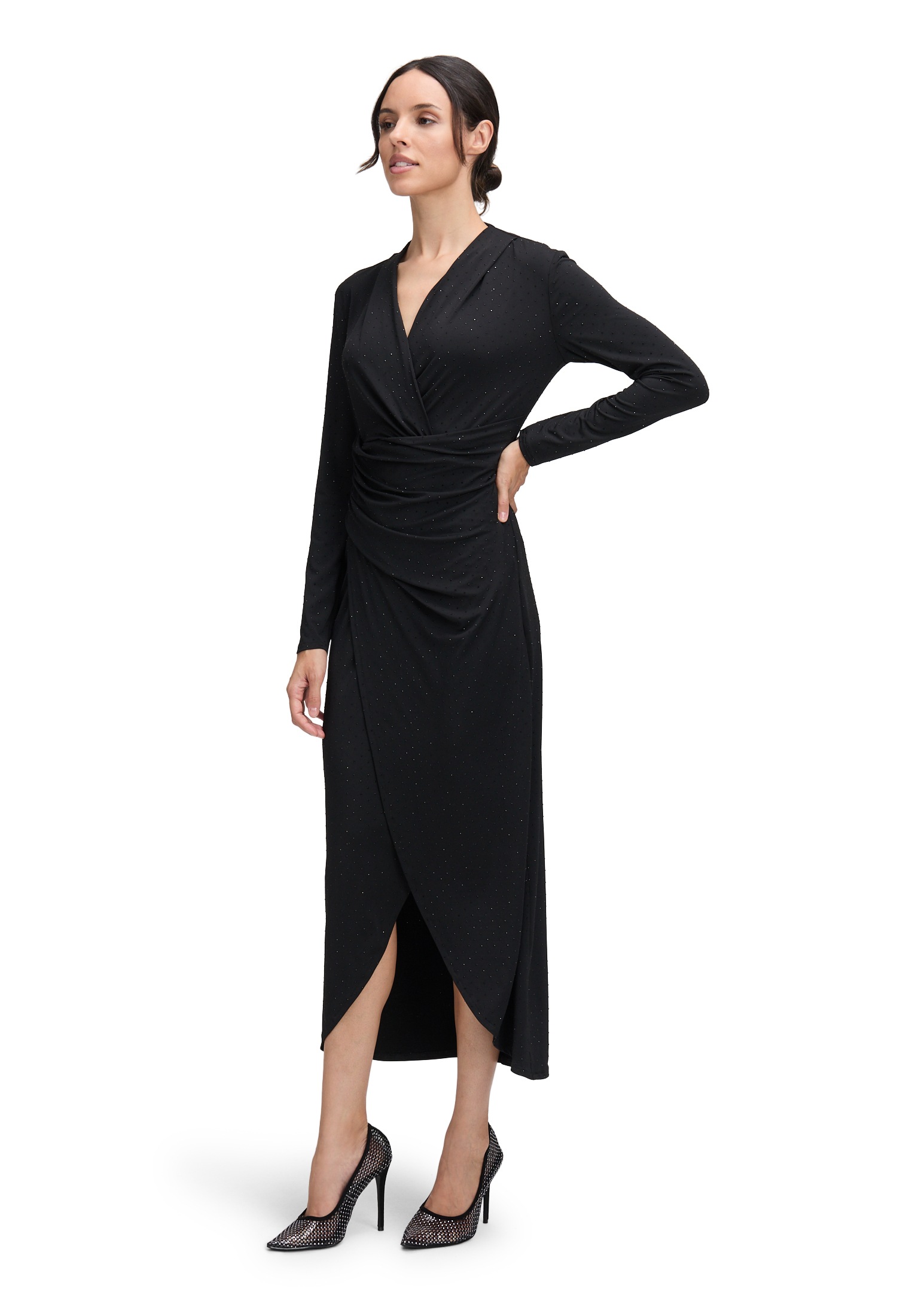 Vera Mont Abendkleid "Vera Mont Damen Abendkleid mit V-Ausschnitt" günstig online kaufen