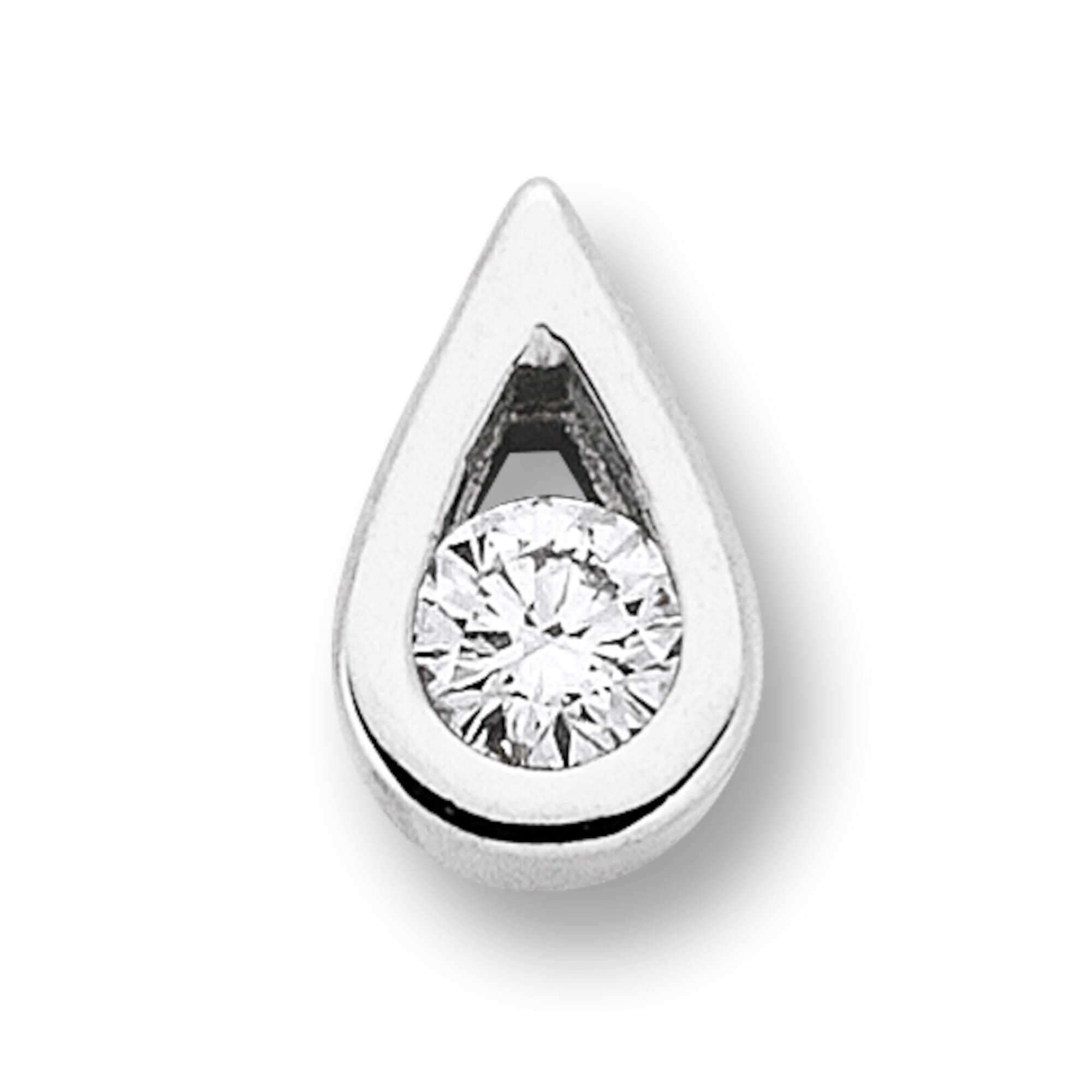 - »0.05 Anhänger Anhänger Damen Diamant ONE ELEMENT BAUR mit mit verstellbarer Tropfen kaufen ct Kette Weißgold«, Brillant für aus Set Halskette 585 Schmuckset |