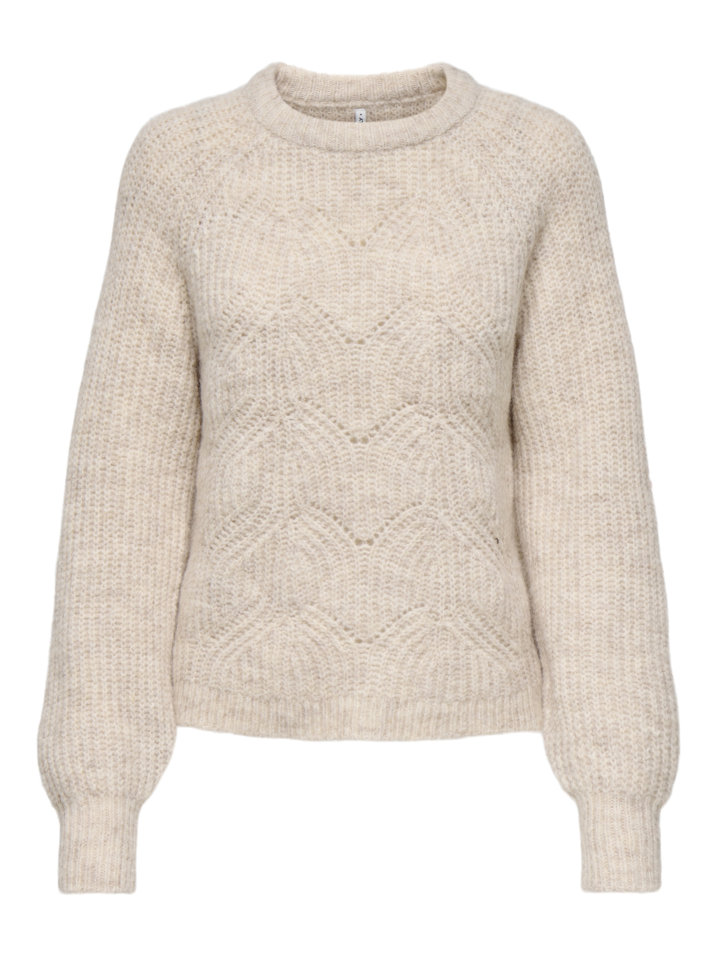 ONLY Strickpullover »ONLGILA LIFE LS STRUCTURE O-NECK BF KNT«