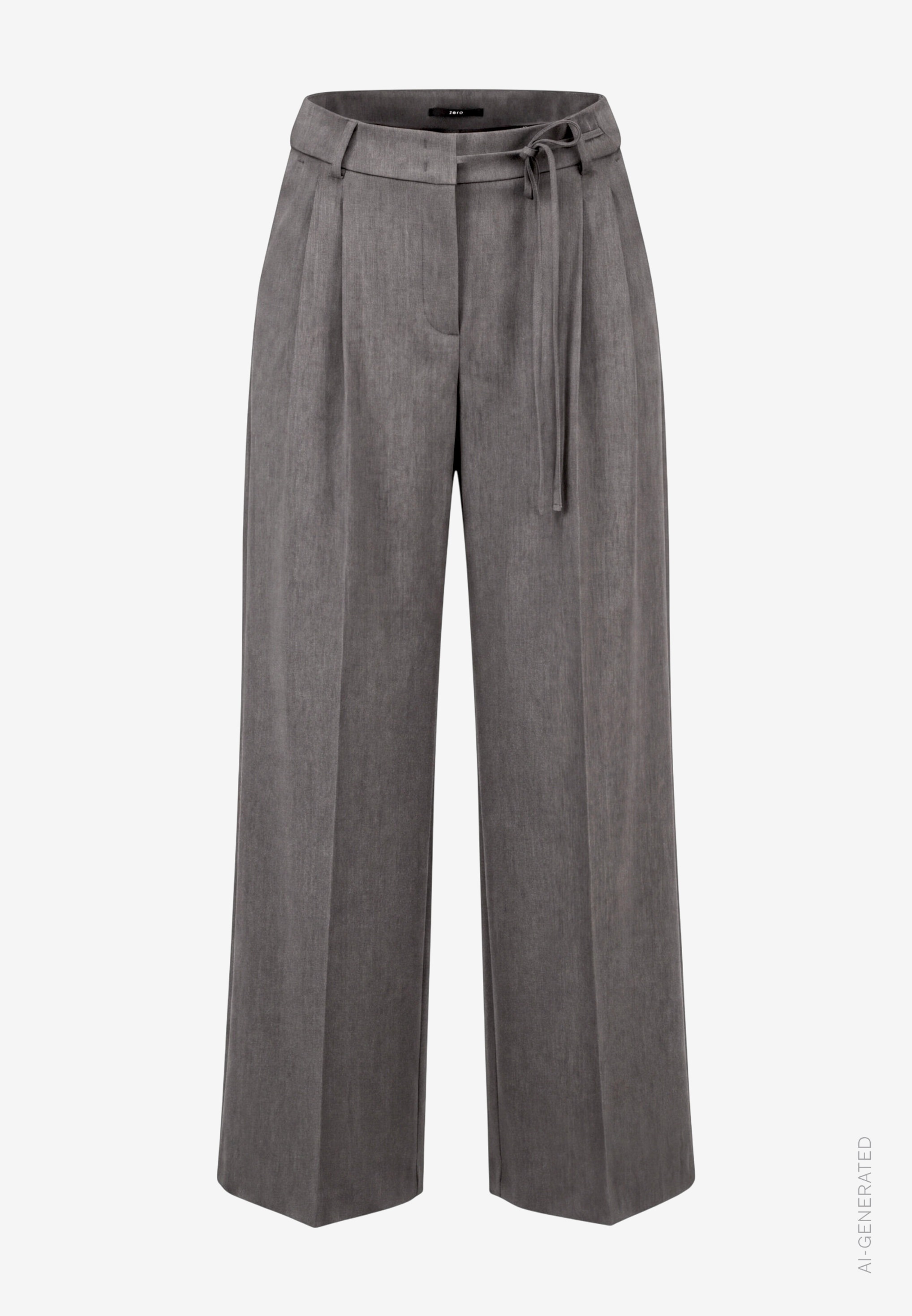 Zero Bundfaltenhose  Marlene-Hose / Straight Fit / mit Stretch und Viskose