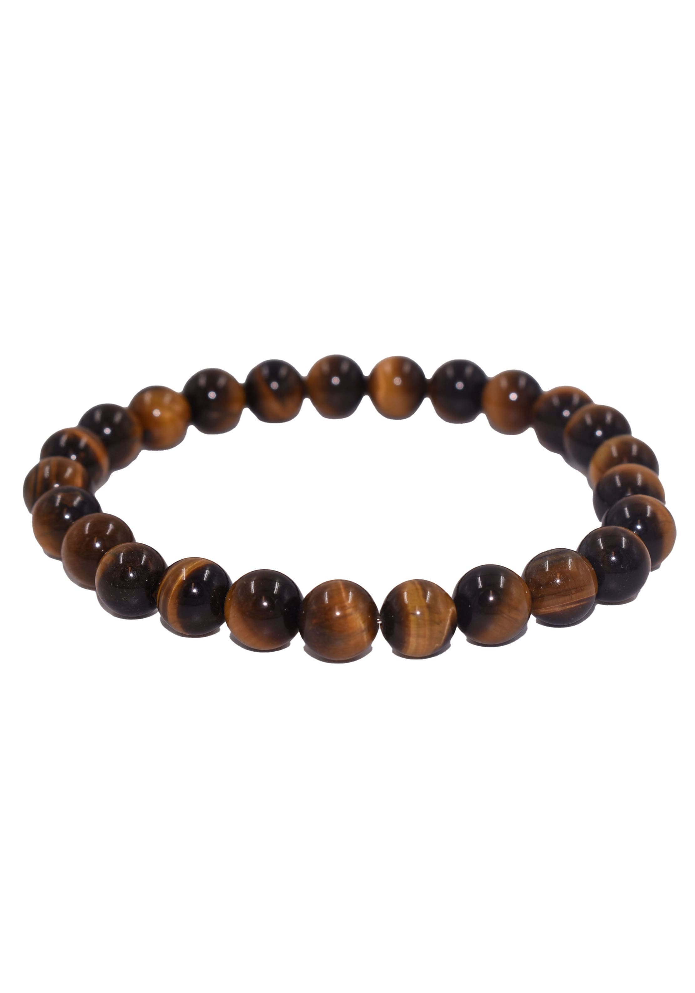 Firetti Armband »Schmuck Geschenk Armschmuck Armkette Edelstein Farbstein Tigerauge«, Made in Germany - mit Tigerauge