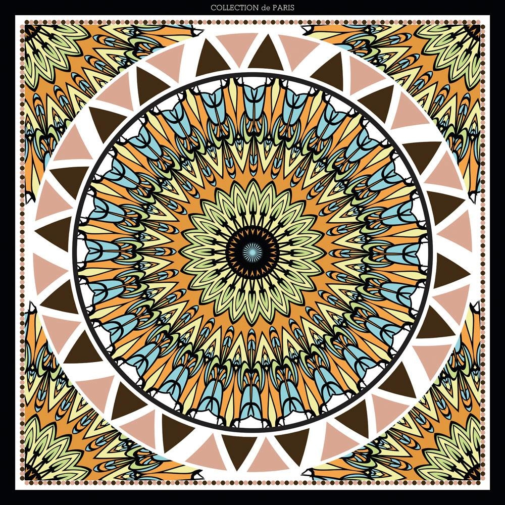 queence Dekokissen »»Mandala«,« Kissenhülle ohne Füllung, 1 Stück