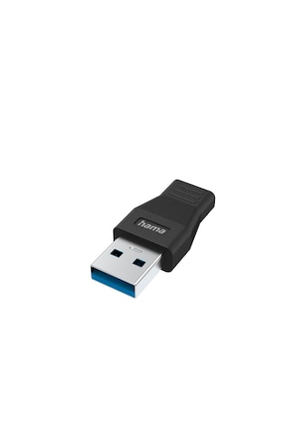 Hama USB-Adapter »USB-A-Stecker - USB-C-Buc...