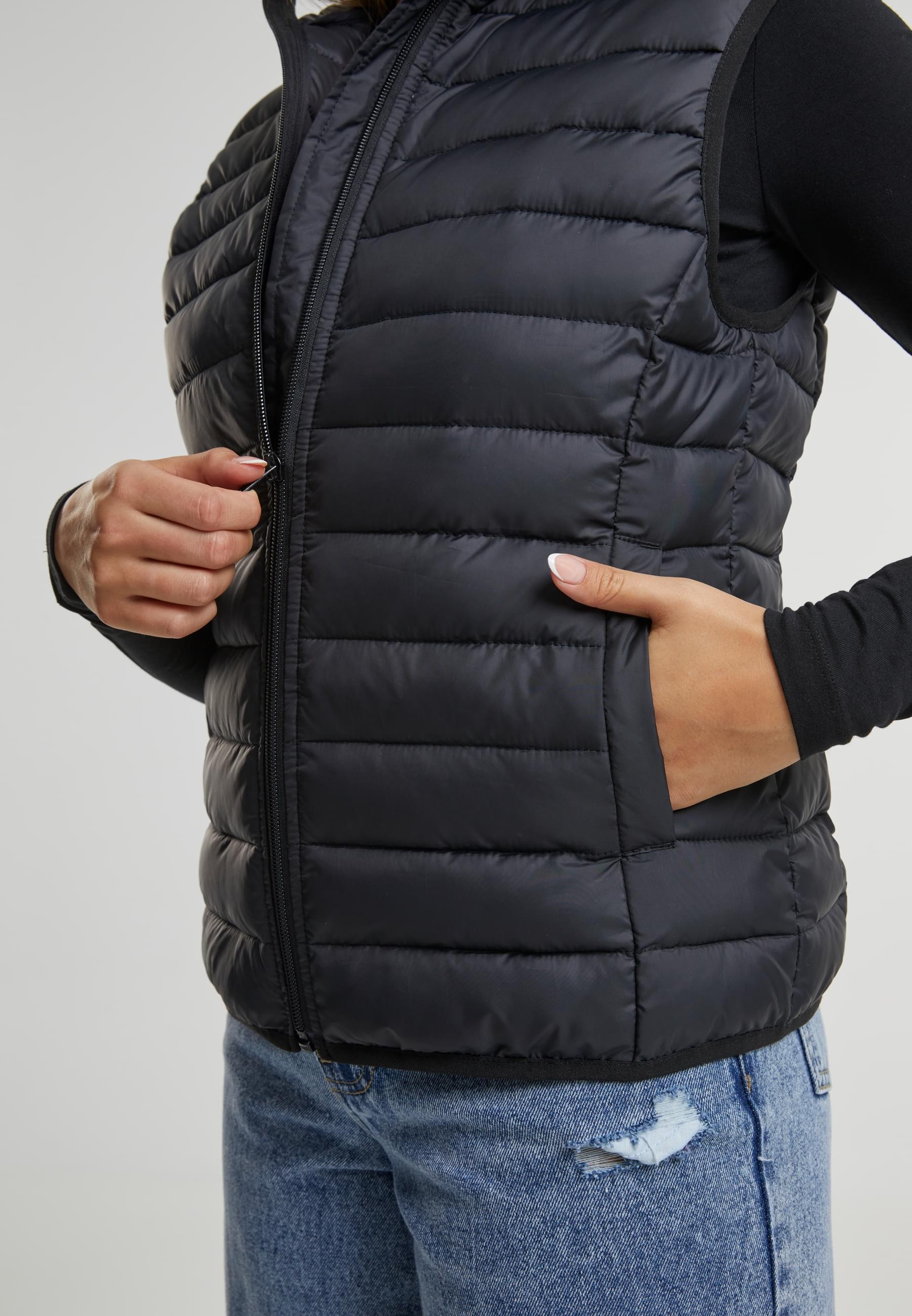URBAN CLASSICS Steppweste »Urban Classics Ladies Ultra Light Puffer Vest«