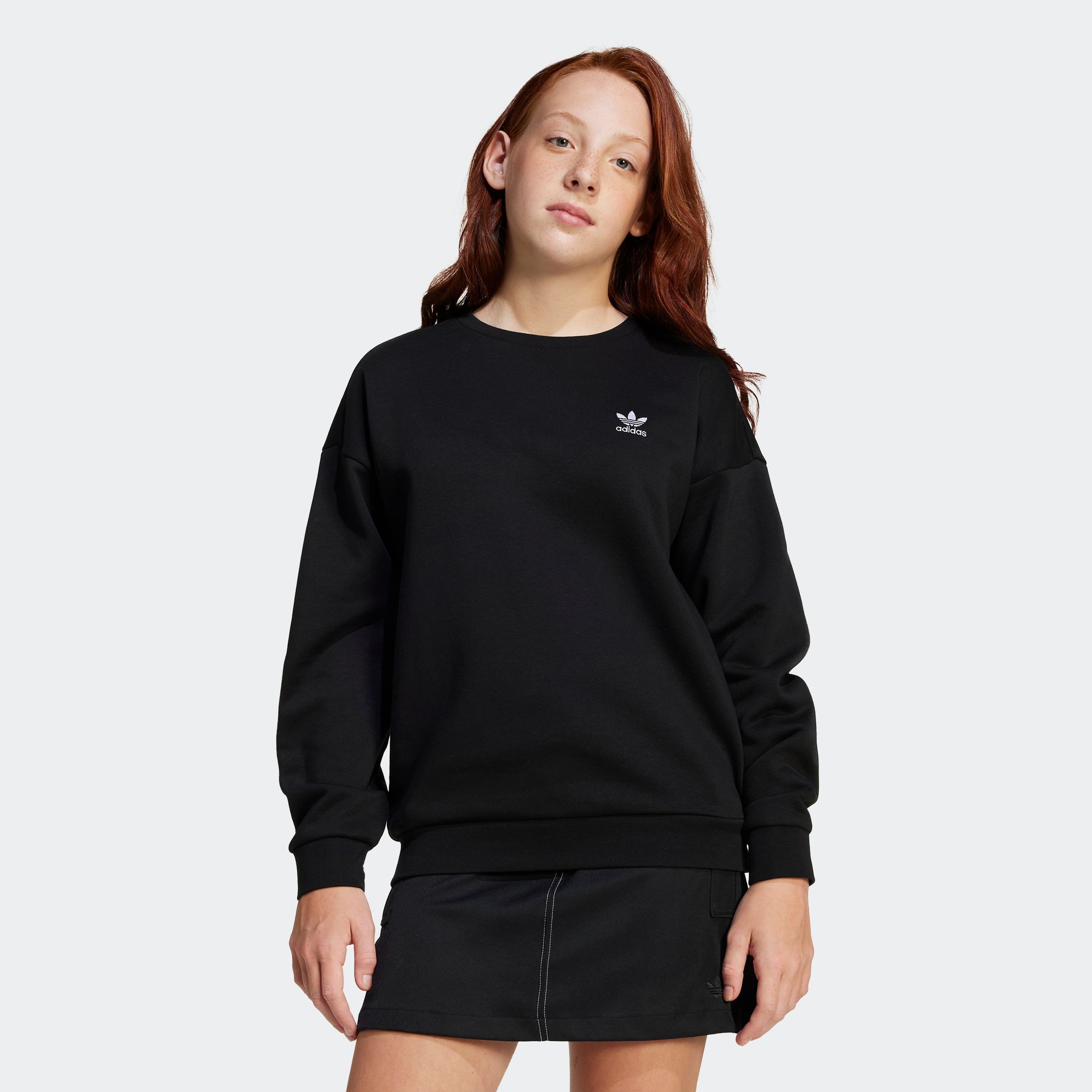 adidas Originals Sweatshirt "BOYFRIEND MIT RUNDHALSAUSSCHNITT"