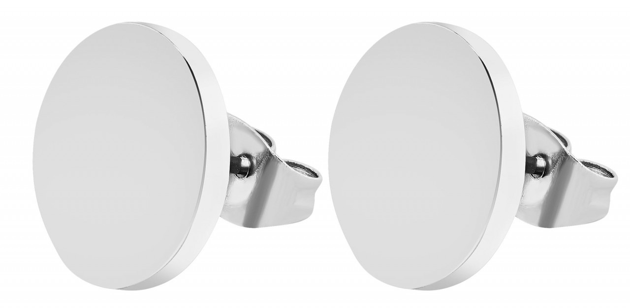 Adelia´s Paar Ohrhänger »Neuheit 2025 - Unisex Ohrstecker aus Edelstahl Ø 12 mm«