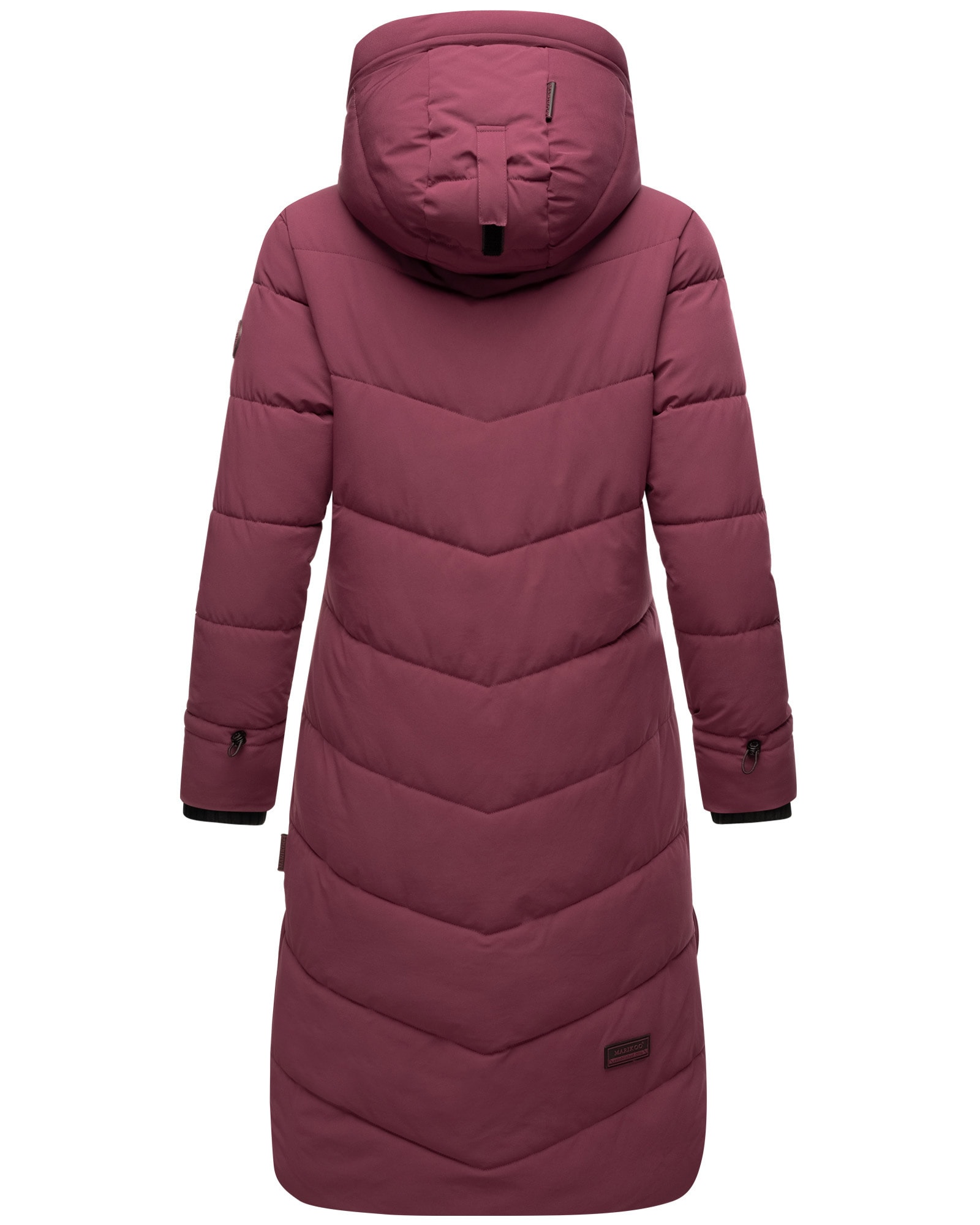 Marikoo Winterjacke »Benikoo«, langer Winter Mantel gesteppt