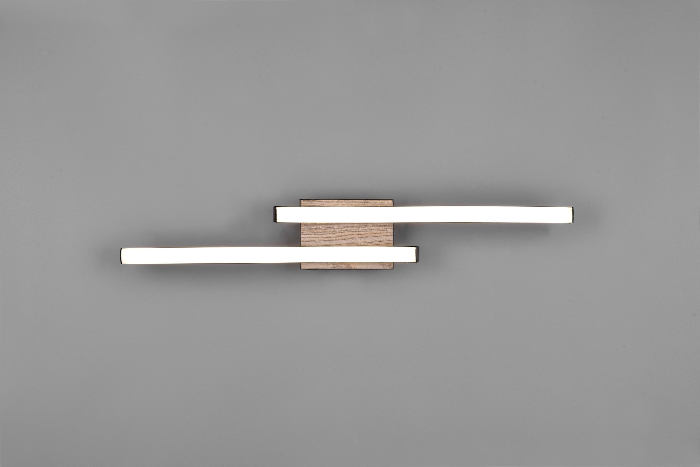 REALITY Leuchten LED Deckenleuchte »Route« LED-Modul 1 Stk. Warmweiß moderne Deckenlampe 2-flammig, LEDs mit 2x 500 Lumen