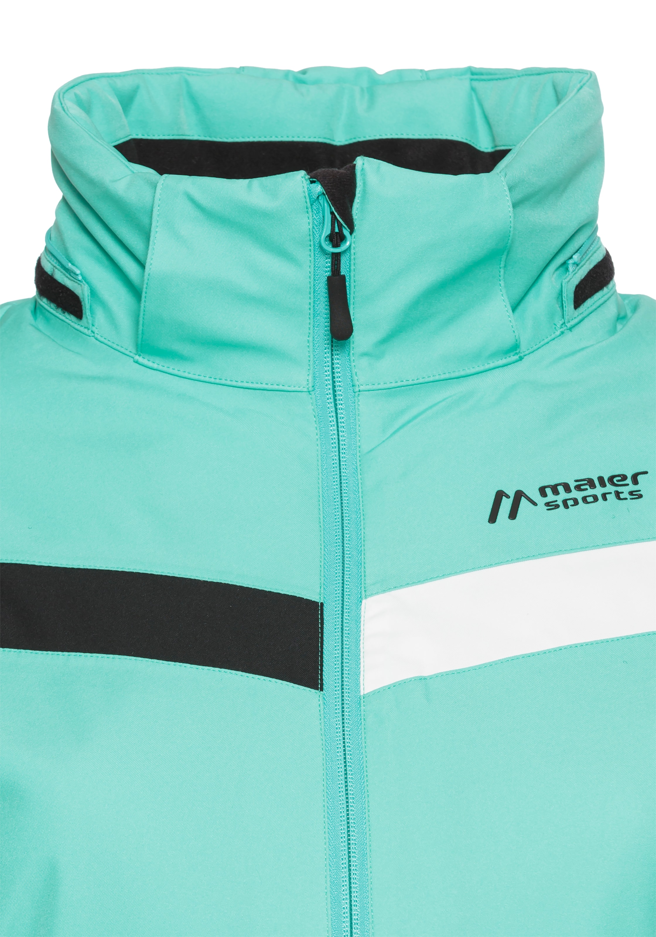 Maier Sports Skijacke »Ski Jacke wattiert Damen«, mit Kapuze, bis Gr. 58 erhältlich