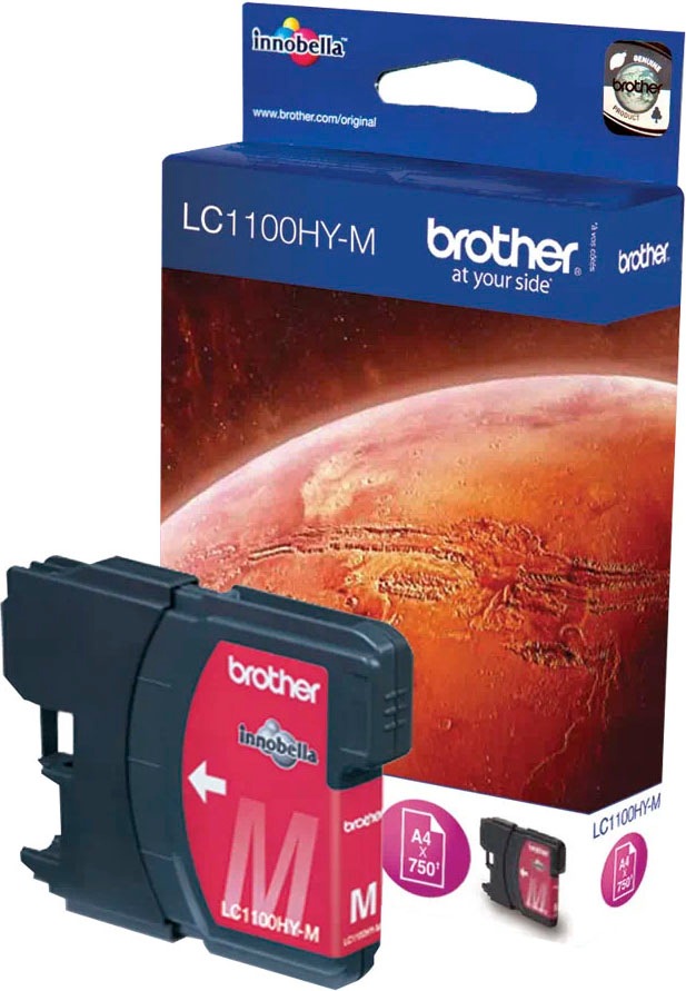 Brother Tintenpatrone »LC-1100HY-M«, (1 St.)
