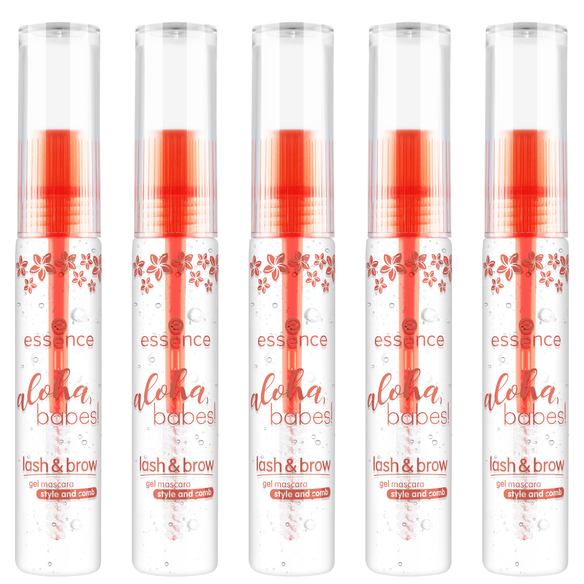 ESSENCE Kinder Augenbrauen-Gel "aloha, babes lash & brow gel mascara"ready, sun, set, go, Augen-Kosmetika, Definierte Wimpern und Augenbrauen mit
