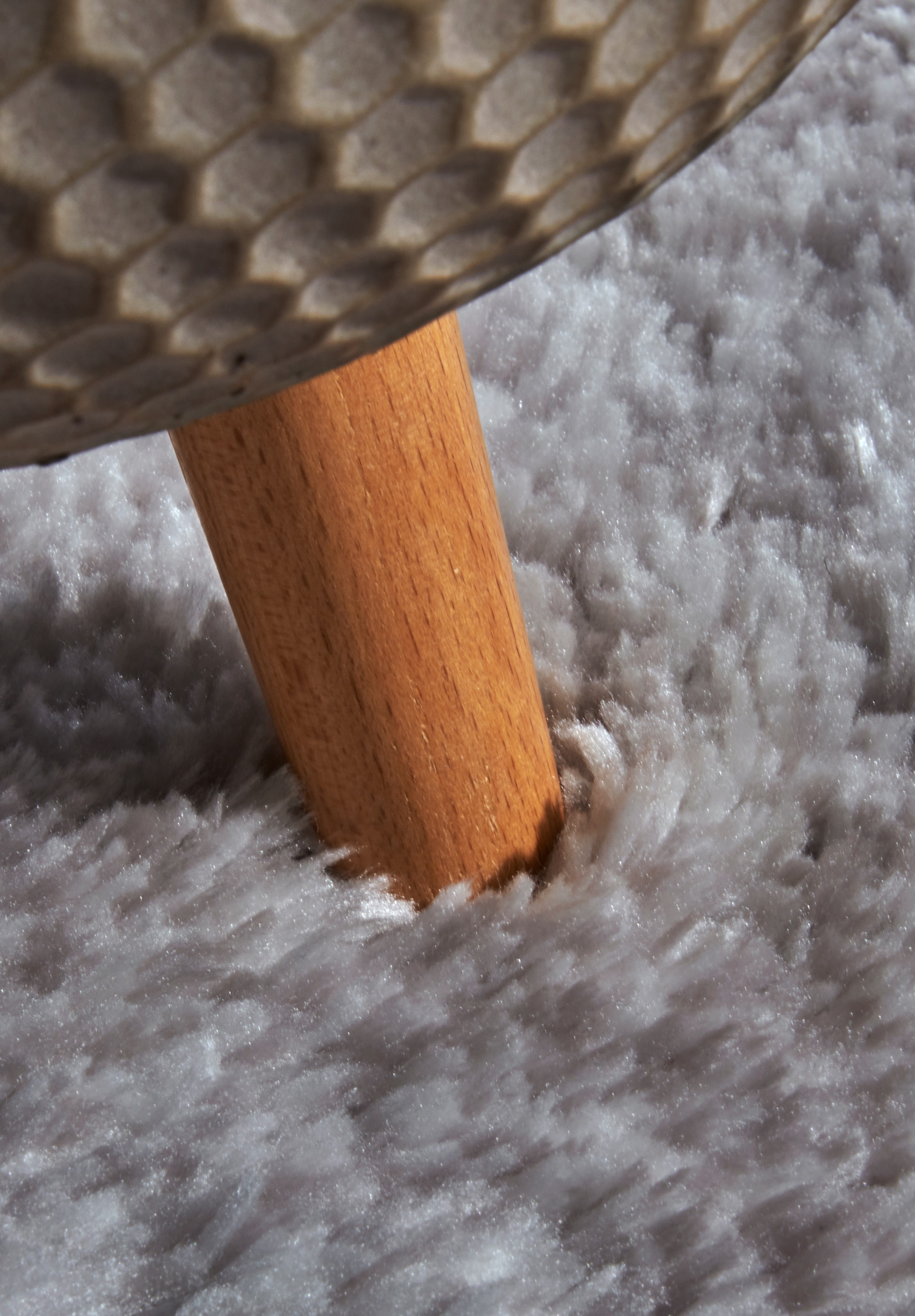 HANSE Home Hochflor-Teppich »Olaf«, rechteckig, 38 mm Höhe, Langflor, Shaggy, einfarbig, flauschig, weich, glänzend, modern, uni