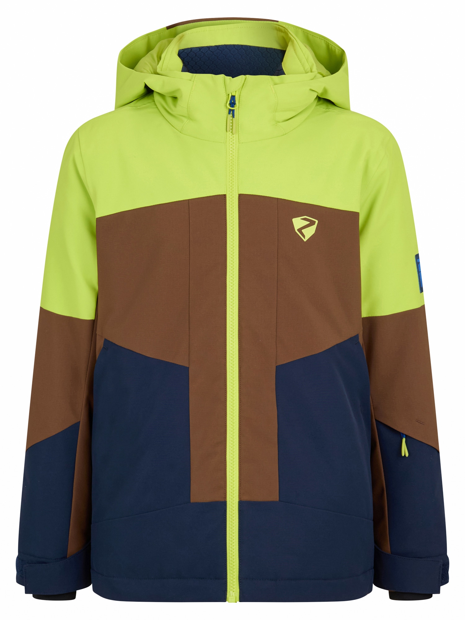 Ziener Skijacke "AGIMO-Z AQUASHIELD JUNGS" wasser- u. winddicht, atmungsaktiv, warm, reflektierende Elemente