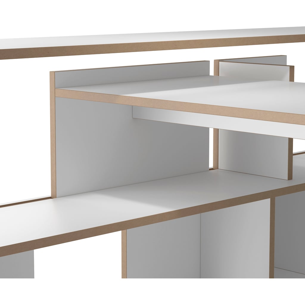 Tojo Schreibtisch »anstell«, passend für das Regal »stell«, Breite 155 cm