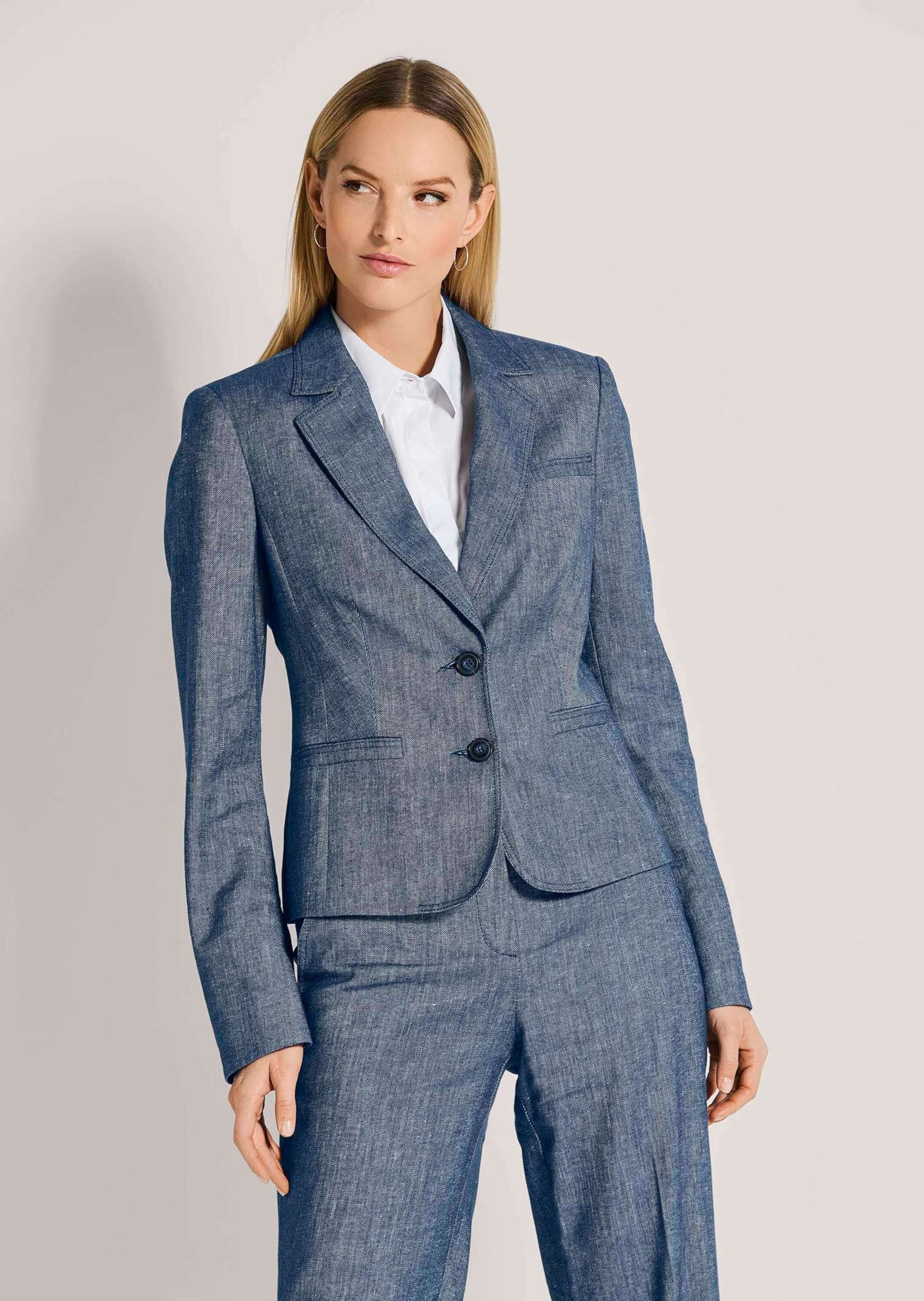 Thumbnail - MADELEINE Jackenblazer "Kurzblazer Eleganter Einreiher mit Reverskragen"