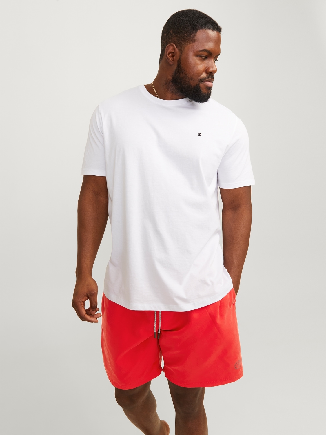 Jack & Jones PlusSize Badehose »JPSTFIJI JJSWIM SOLID SN PLS«